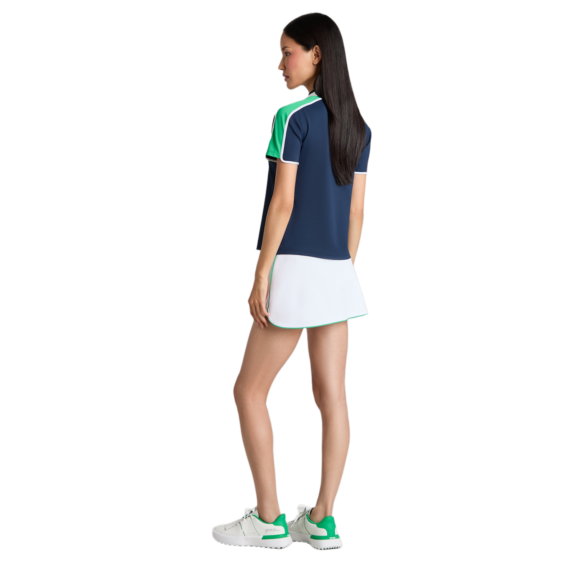 3D Pique Tulip Hem Women's 15" Golf Skort