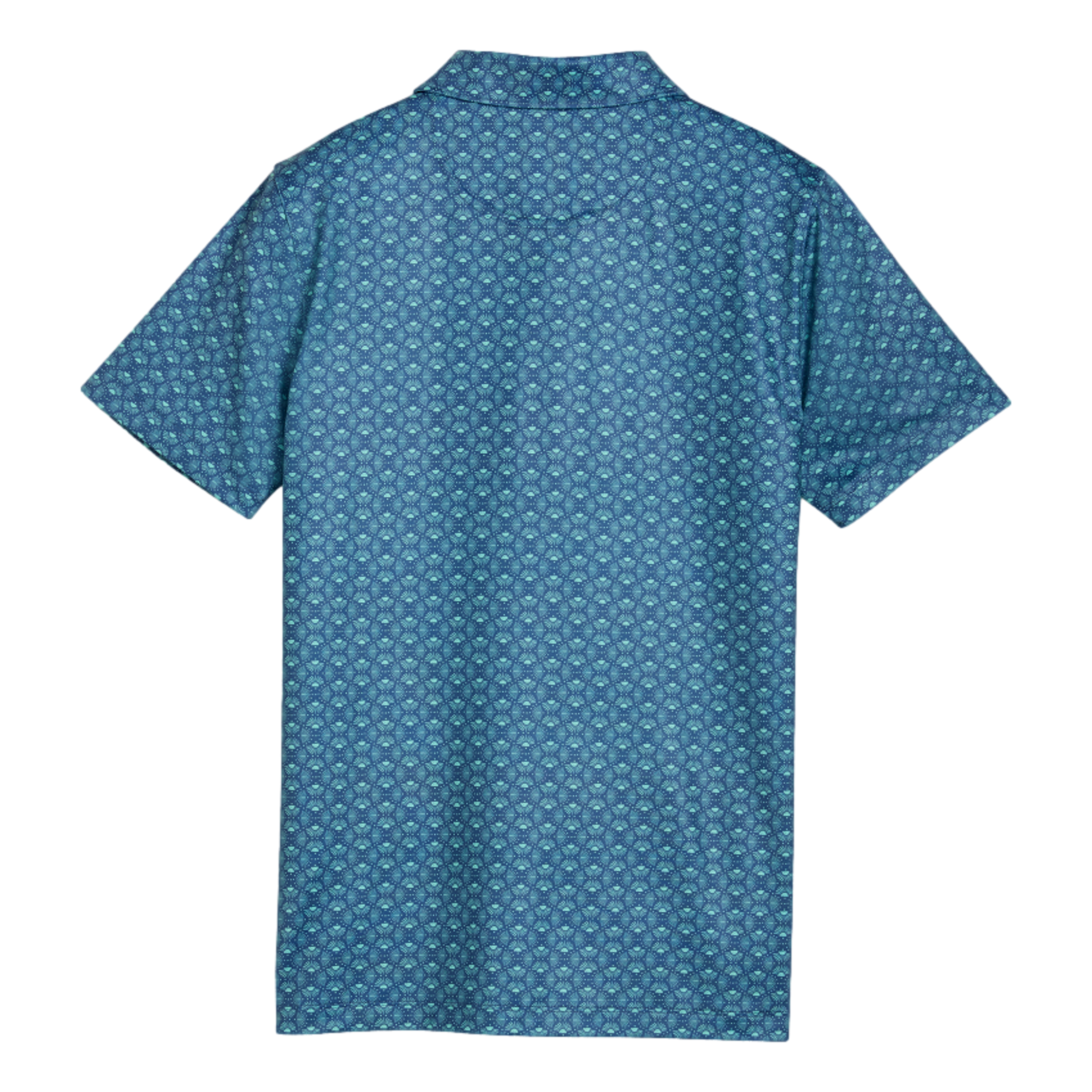 MATTR Scallop Boys Short Sleeve Golf Polo Shirt