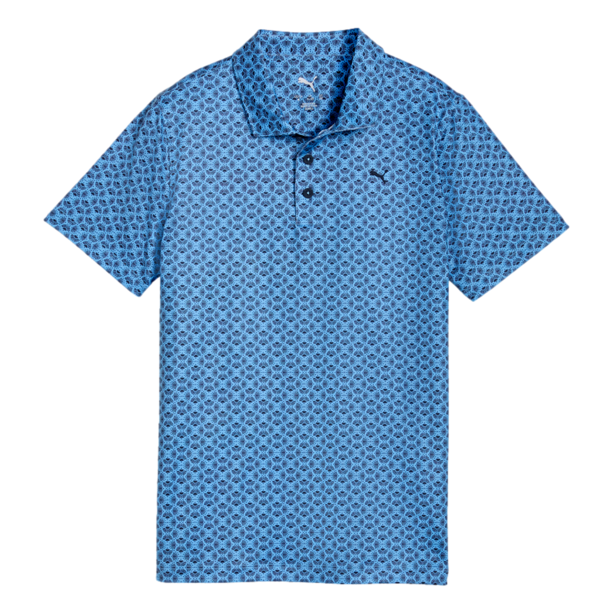 MATTR Scalloped Boys Junior Golf Polo Shirt