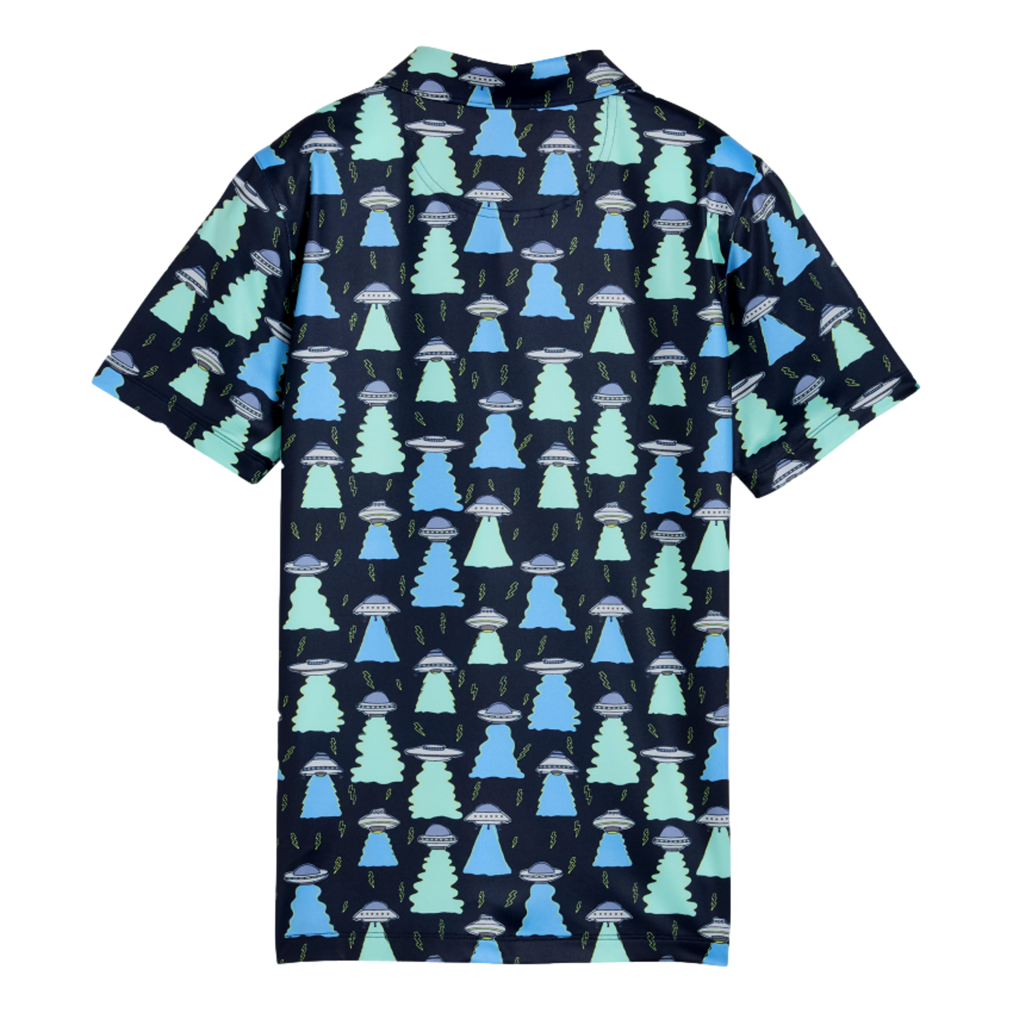 MATTR UFO Boys Junior Golf Polo Shirt