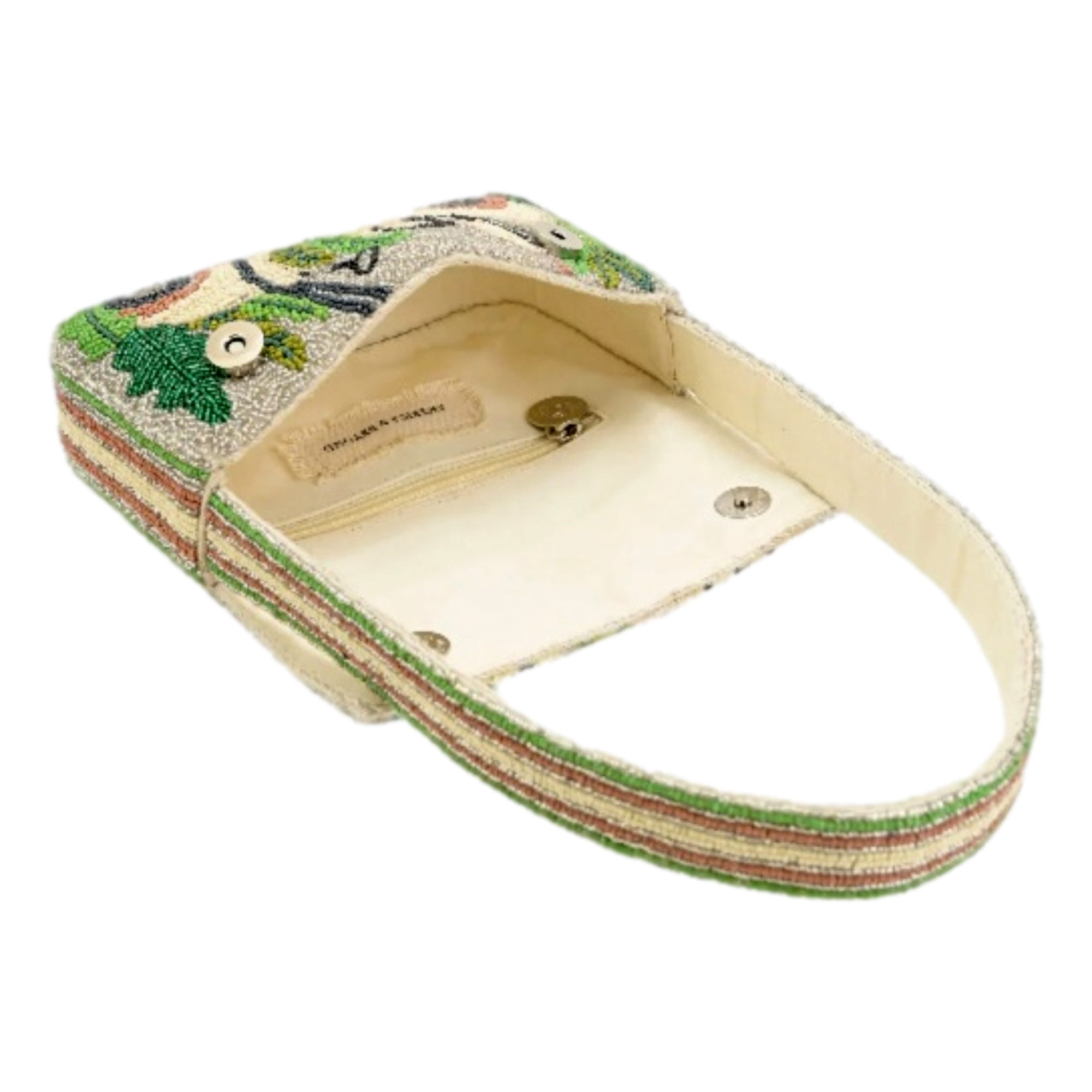 Tropi Golf Cart Beaded Shoulder Bag