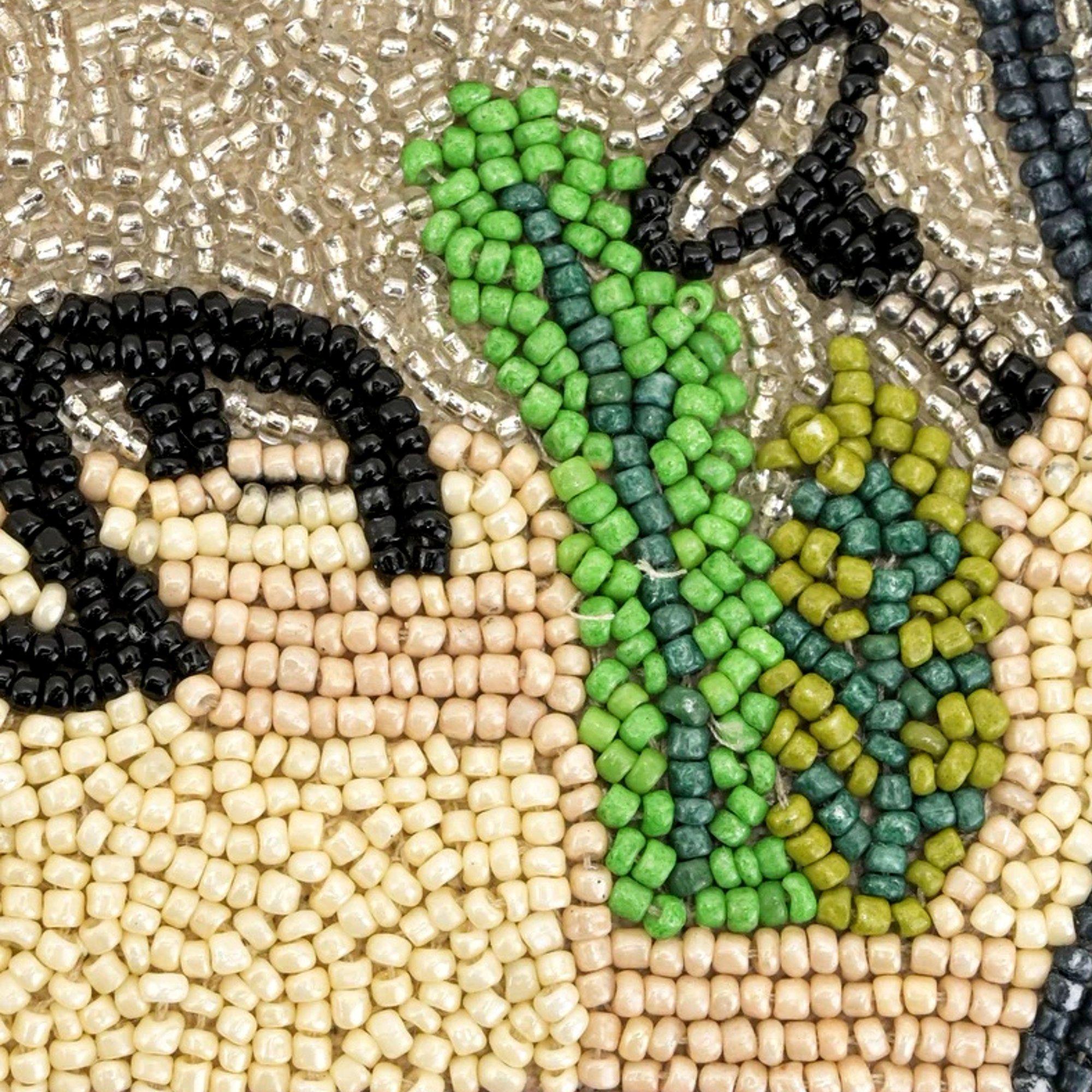 Tropi Golf Cart Beaded Shoulder Bag