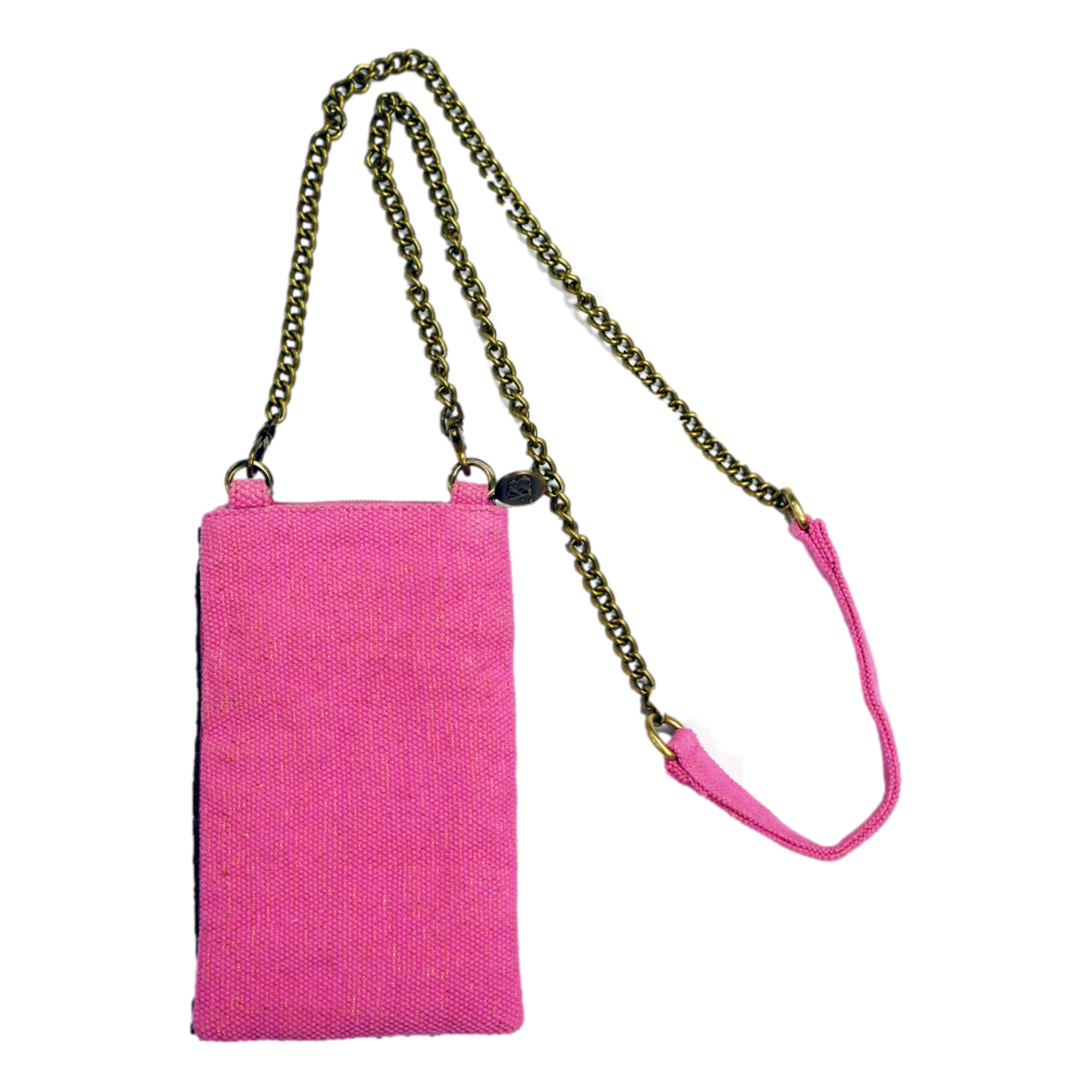 Tee In Stripes Beaded Golf Cart Crossbody Bag