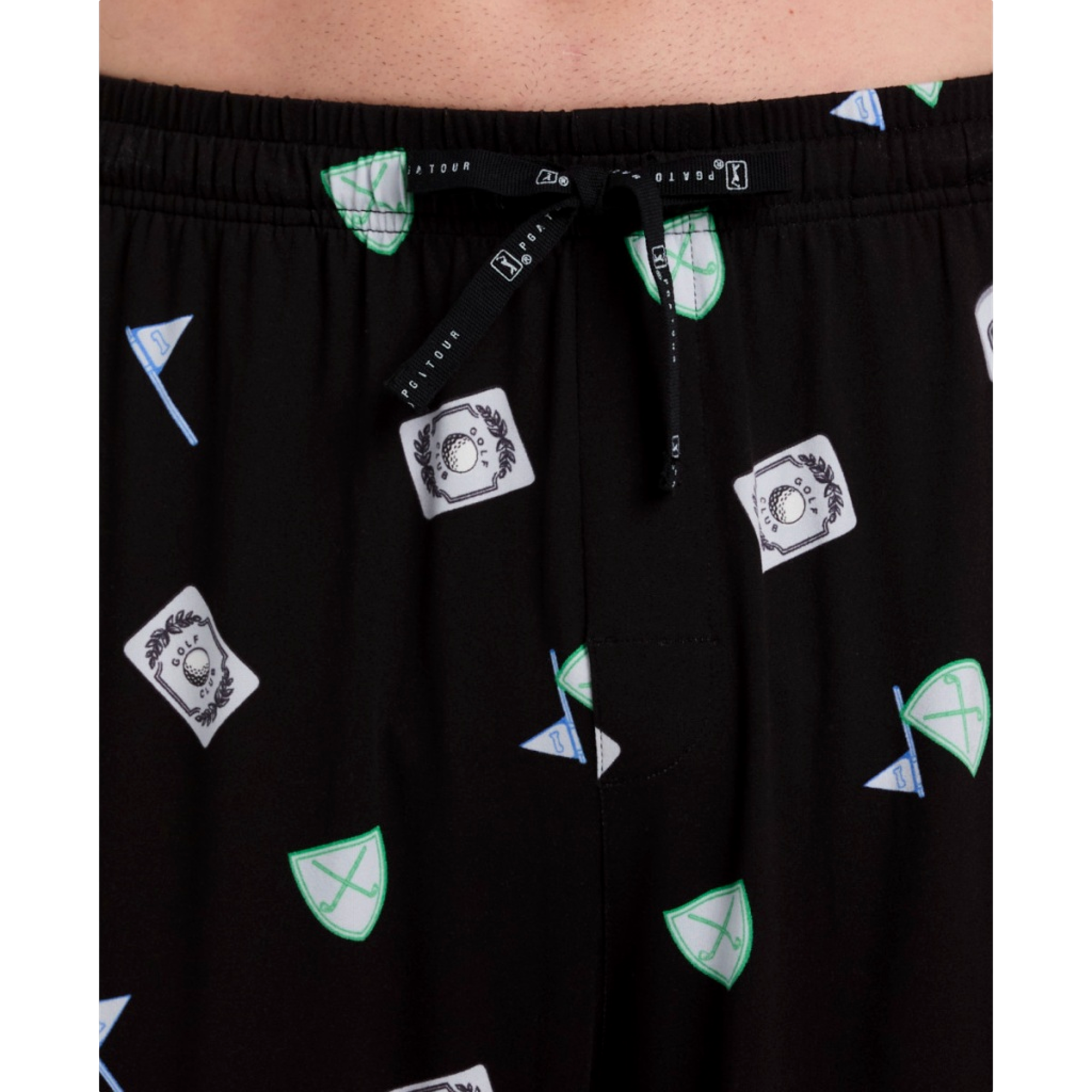 Soft Touch Golf Motif Men's Pajama Pants