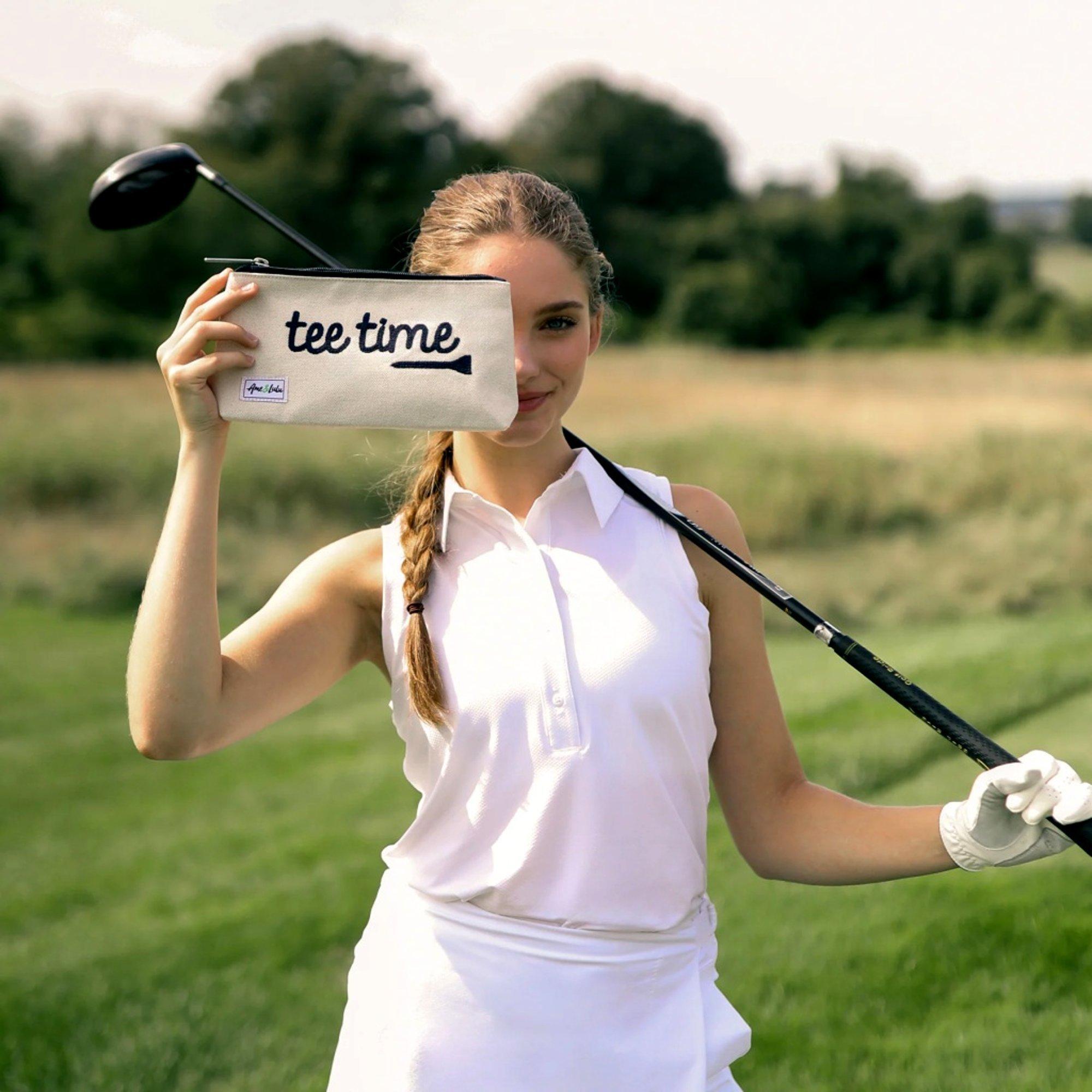 Tee Time Cosmetic Case Golf Bag