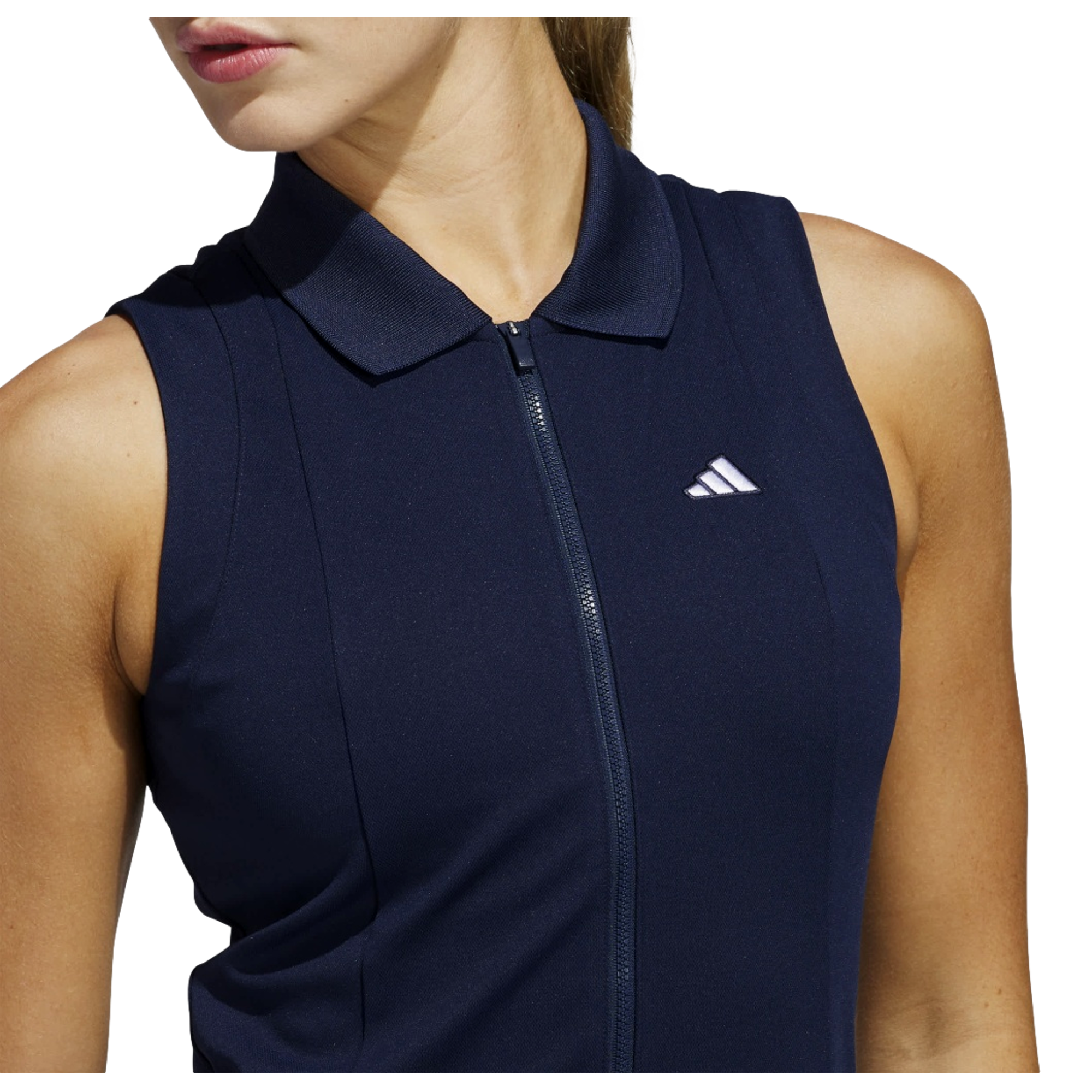 Go-To Twistknit Zip Women's Sleeveless Golf Dress