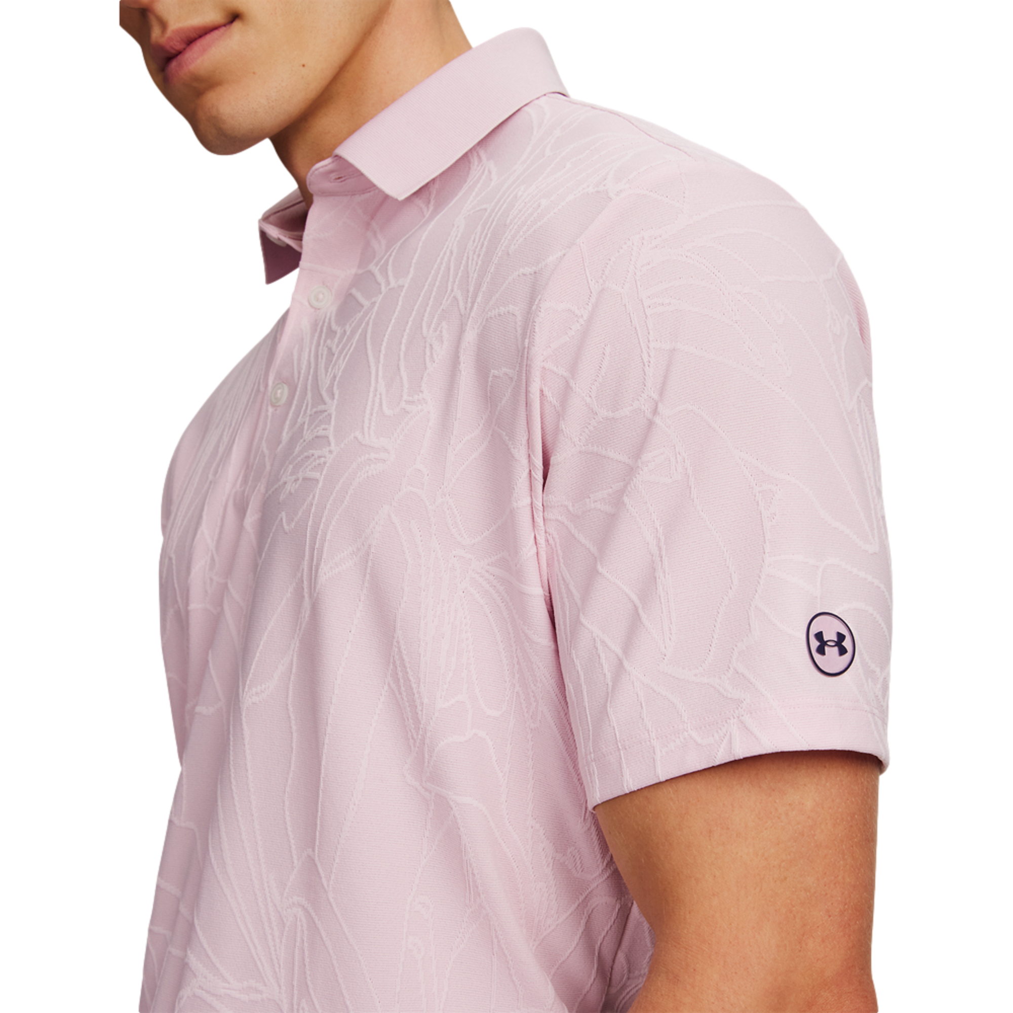 UA Drive Jacquard Men's Golf Polo Shirt