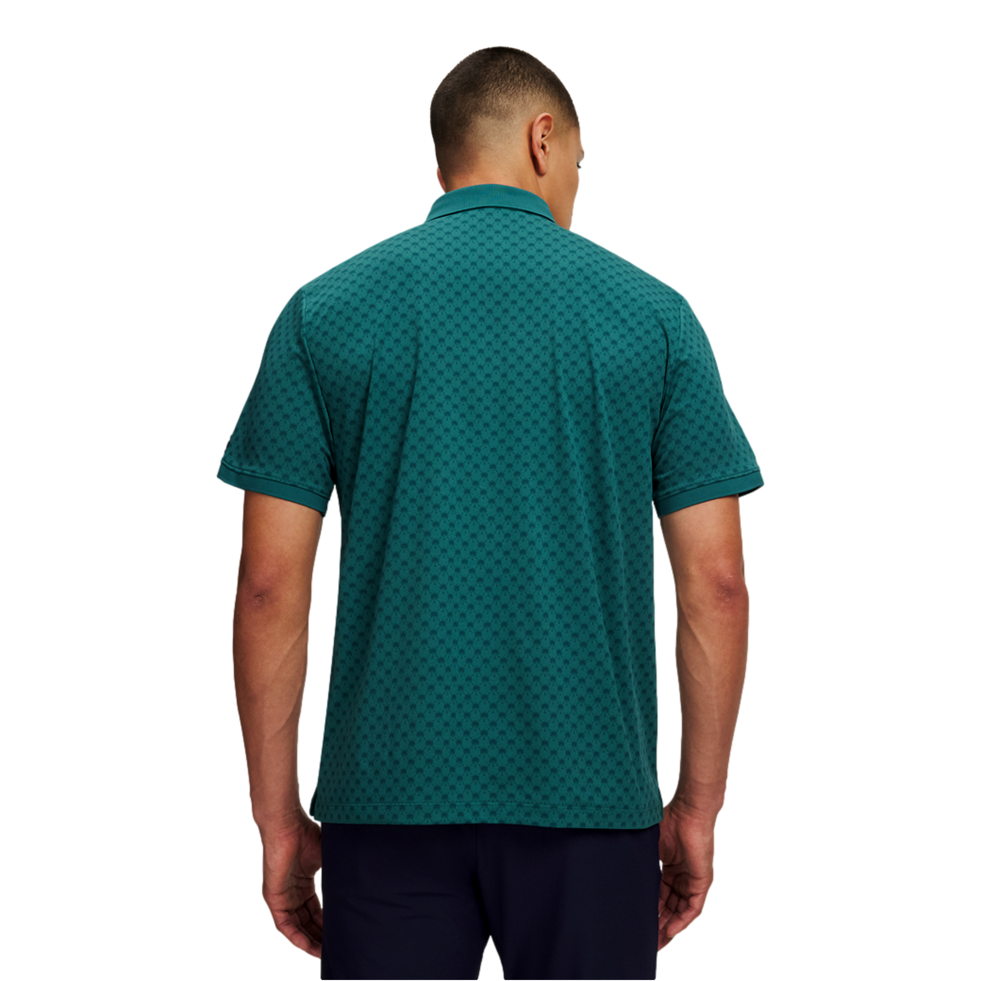 UA Drive Printed Rib Men's Golf Polo Shirt