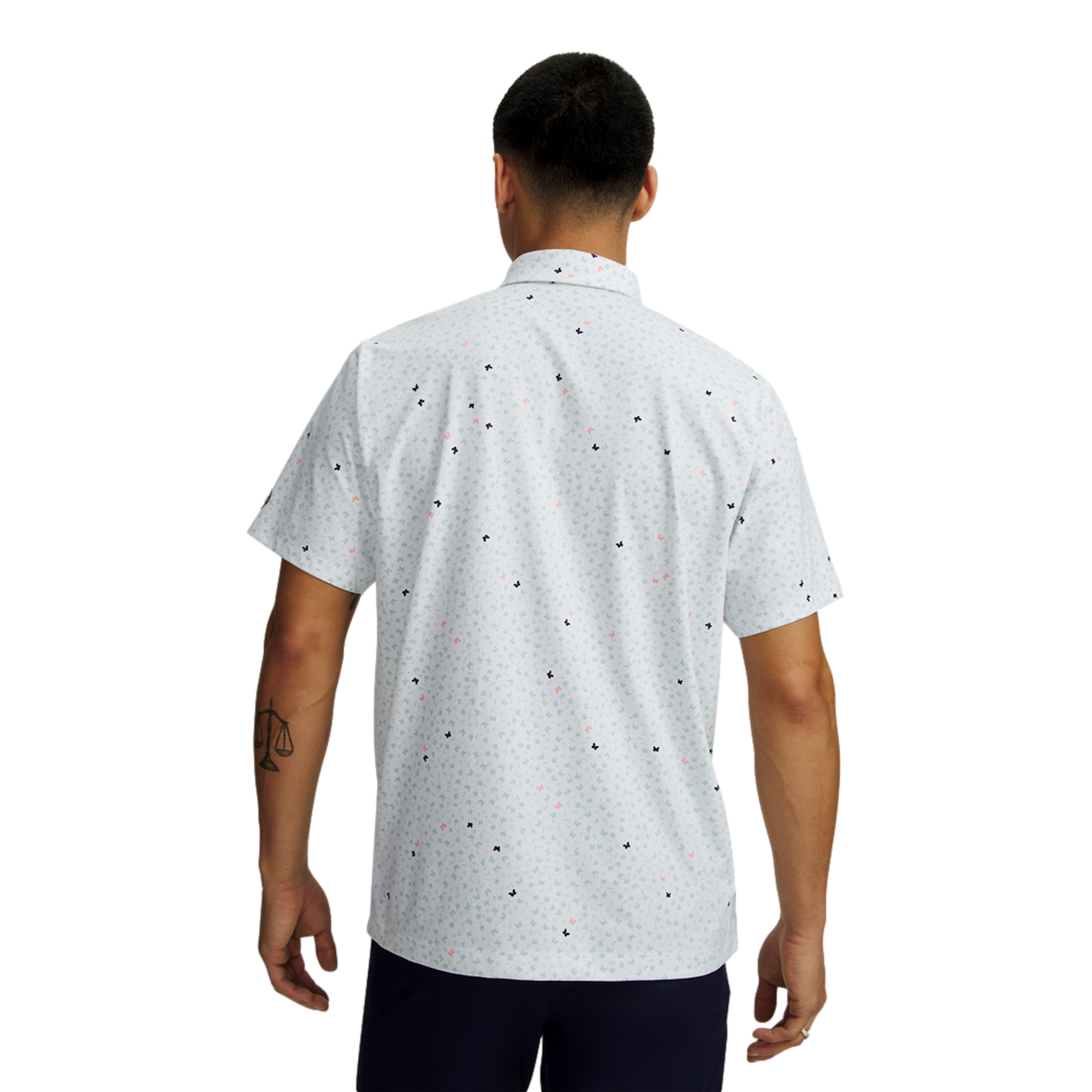 UA Drive Printed Men's Golf Polo Shirt