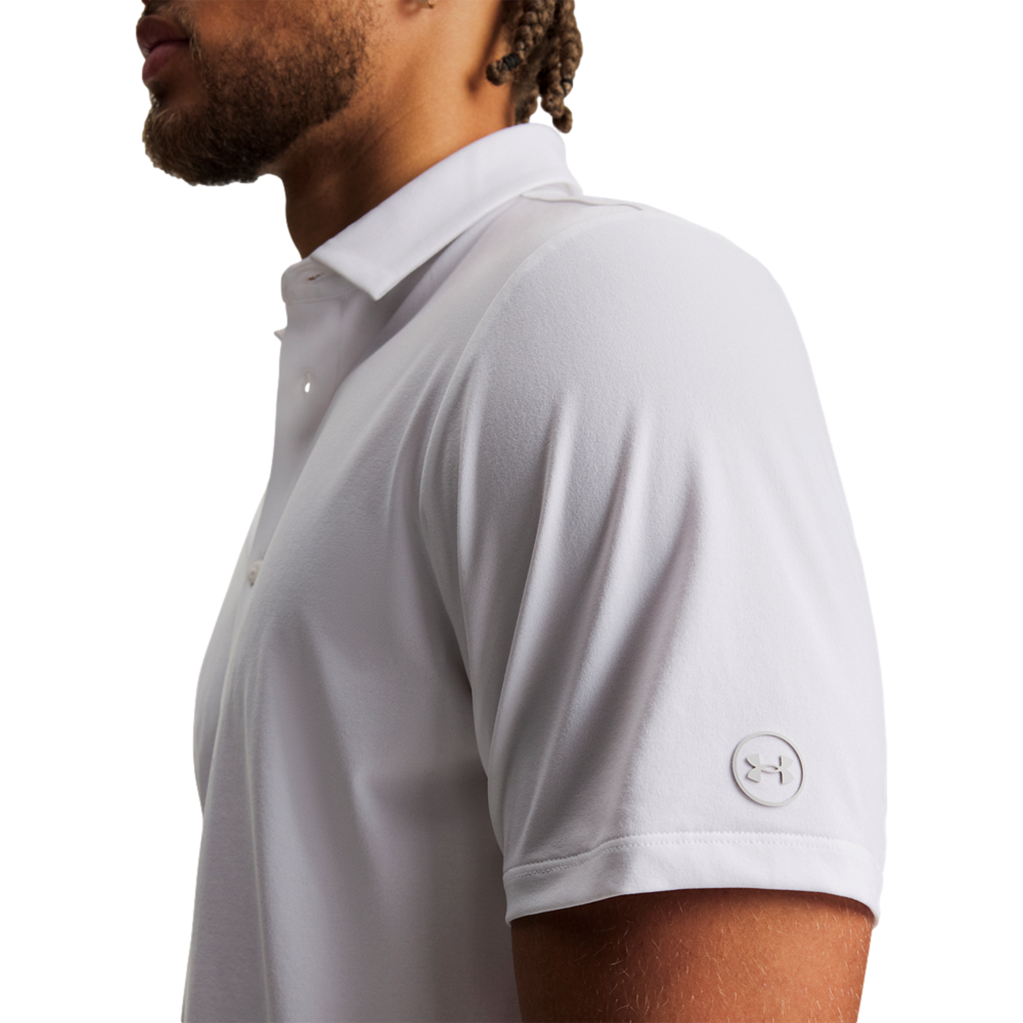 UA Drive Men's Button Down Golf Polo Shirt
