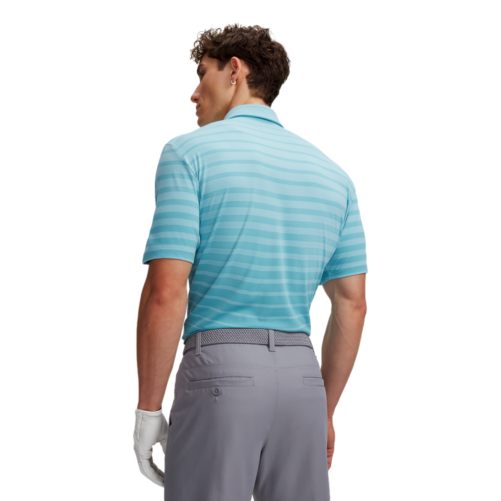 UA Drive Stripe Men's Golf Polo Shirt