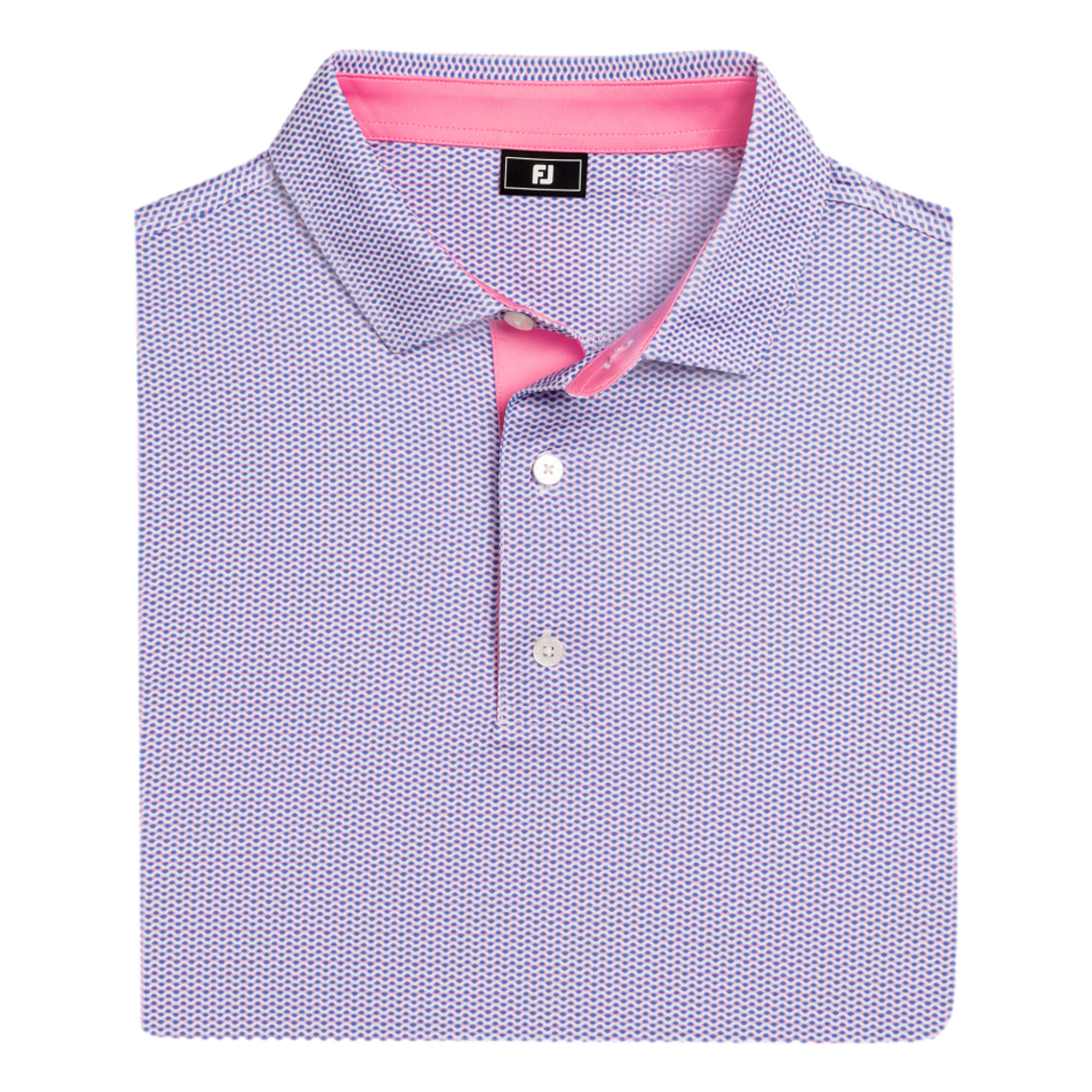 Wave Print Lisle Men's Golf Polo Shirt | PGA TOUR Superstore