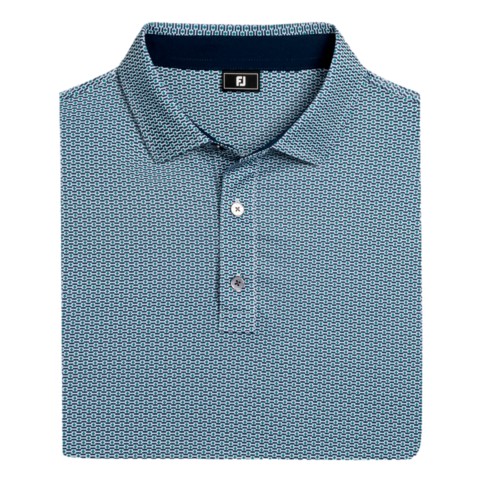 Nautical Flag Lisle Men's Golf Polo Shirt