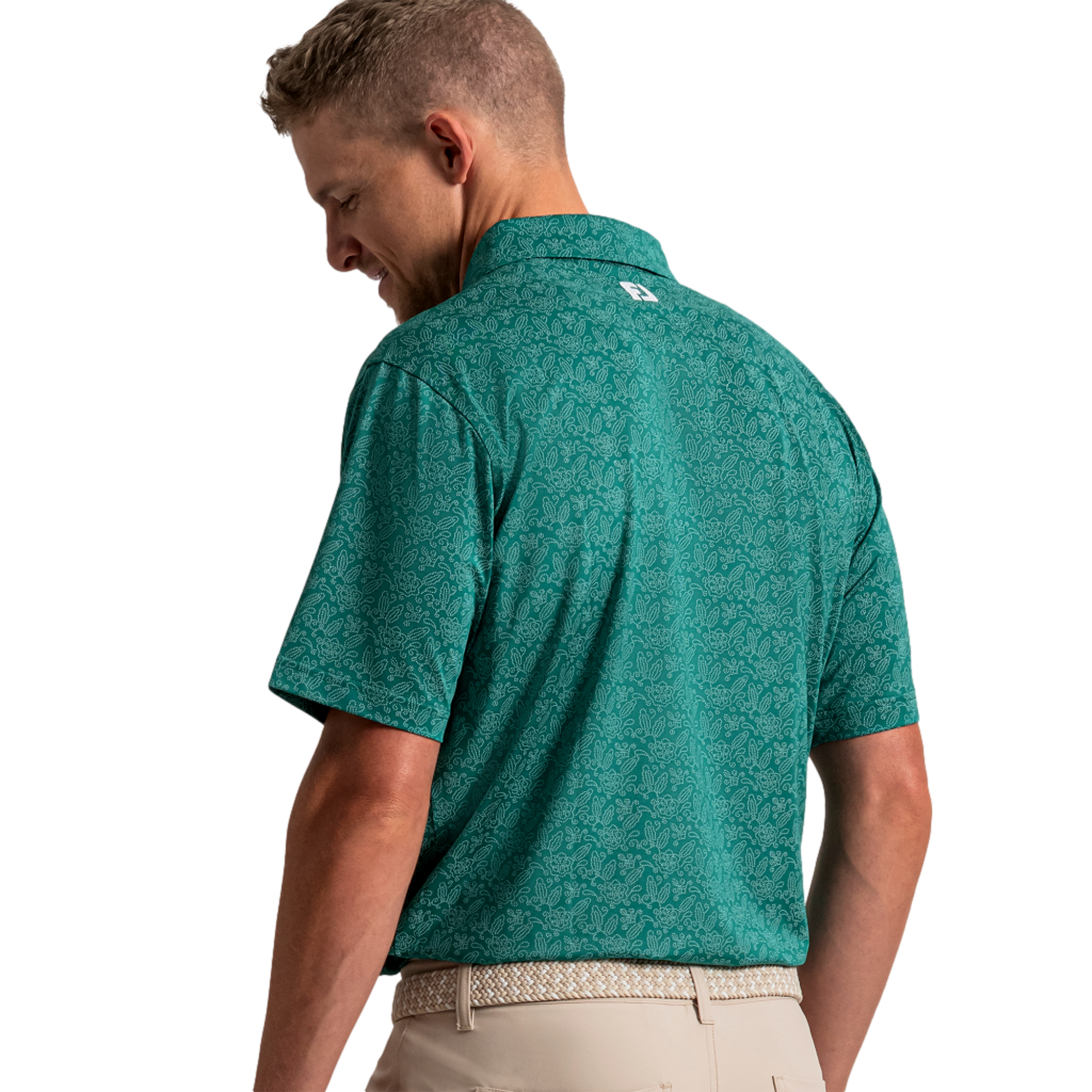 Wingtip Lisle Men's Golf Polo Shirt