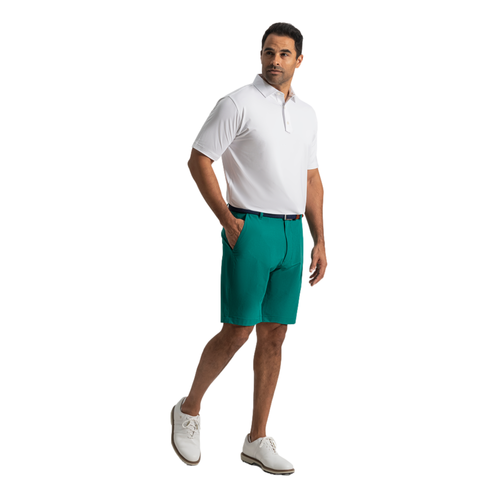 Performance Flat Front Men's 9" Golf Shorts