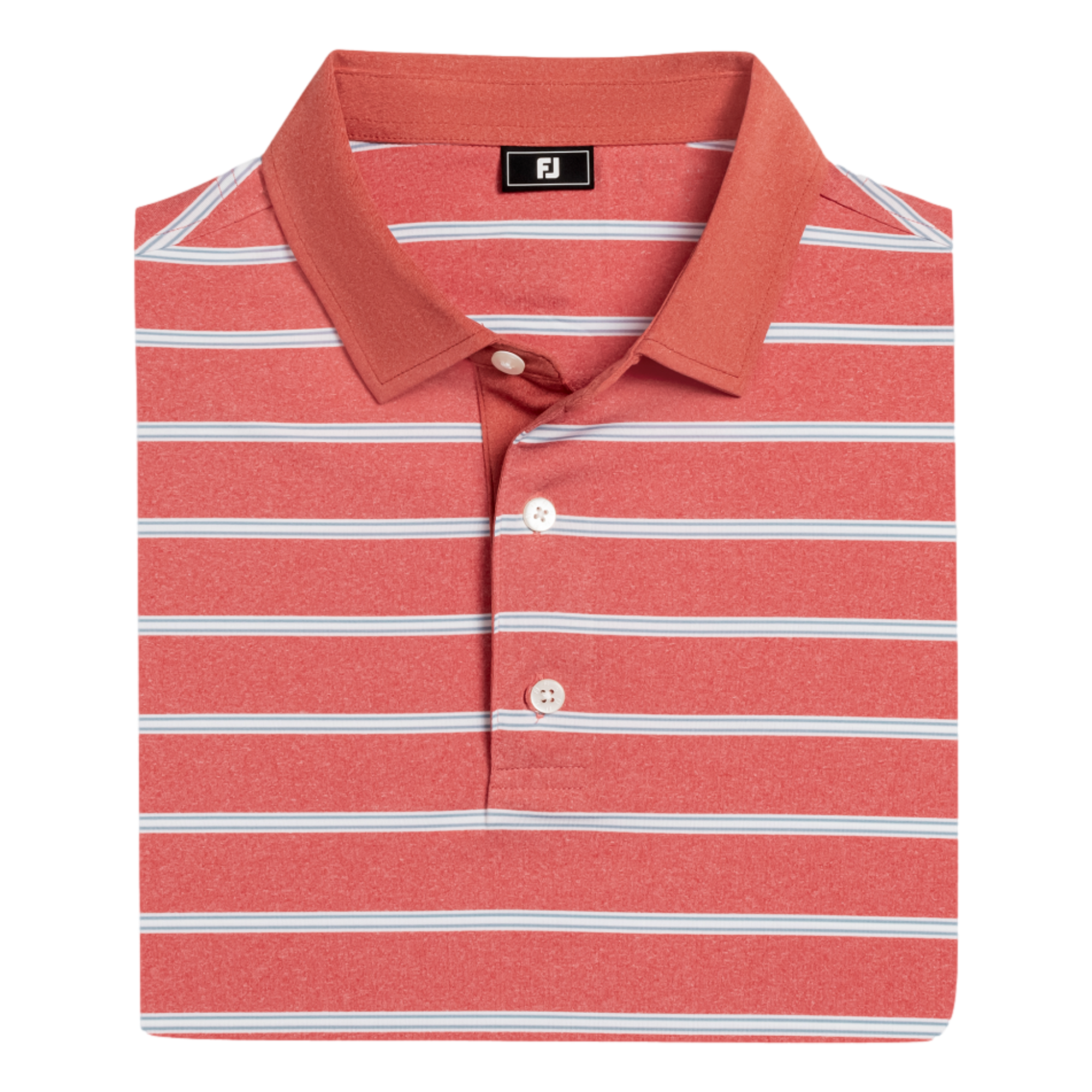 Open Stripe Heather Lisle Men's Golf Polo Shirt