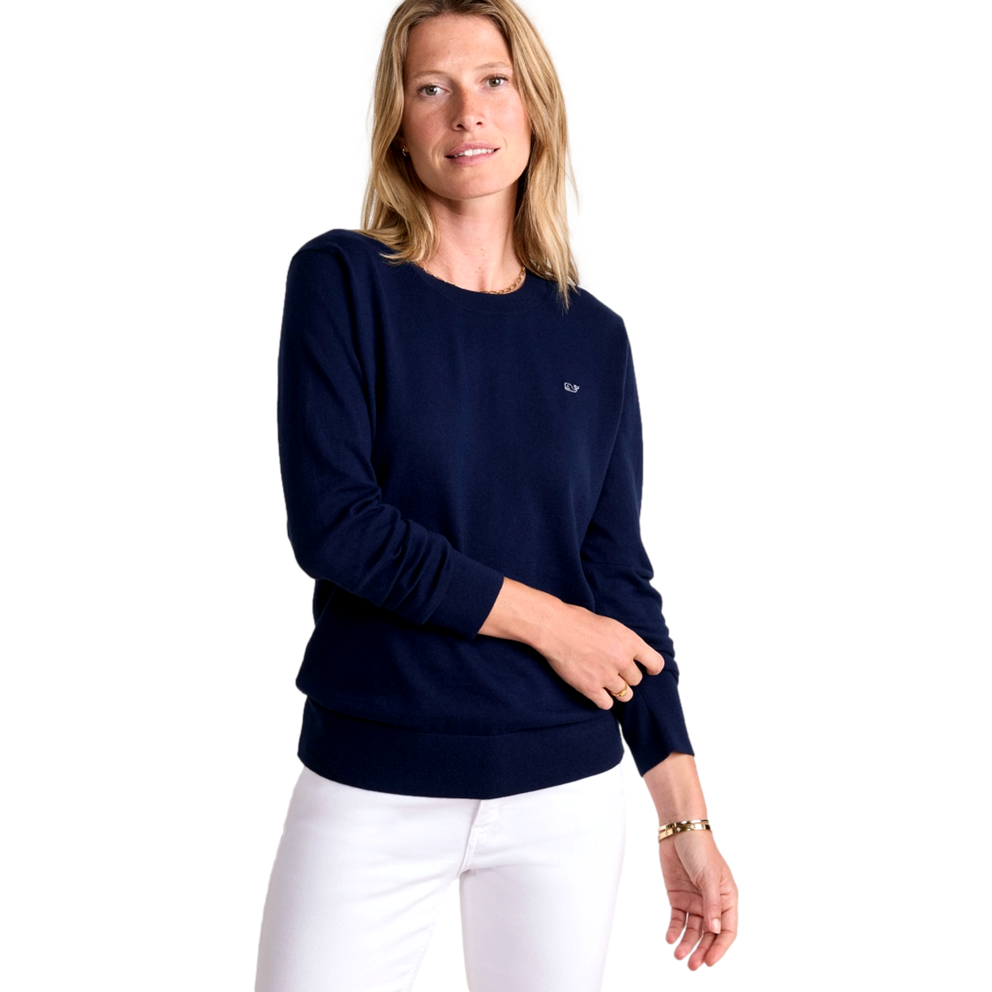 Heritage Crewneck Women's Golf Sweater