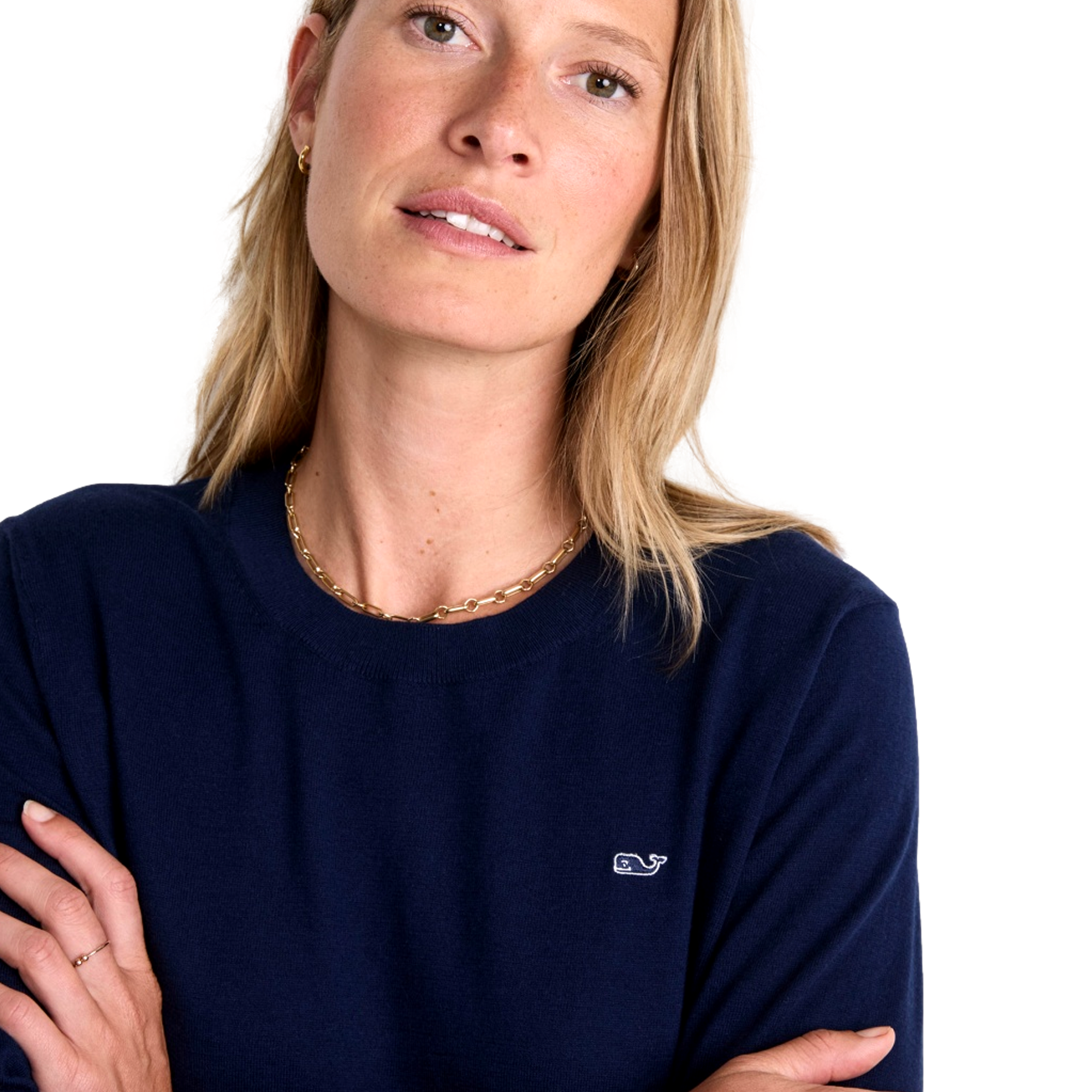 Heritage Crewneck Women's Golf Sweater