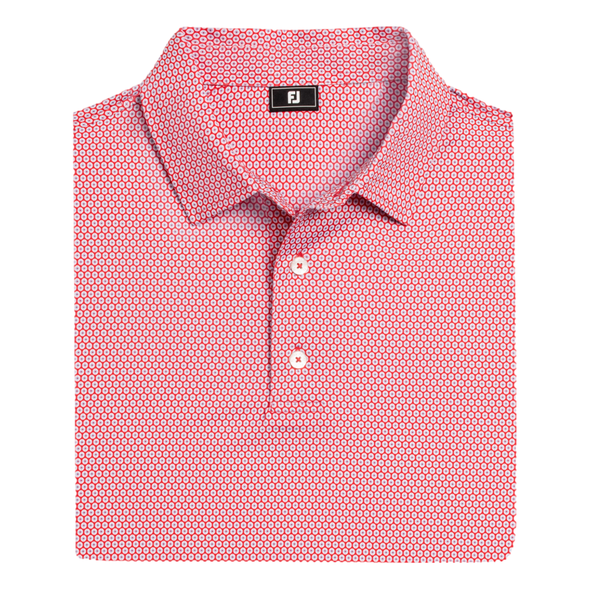 Stellar Print Men's Short Sleeve Golf Polo Shirt