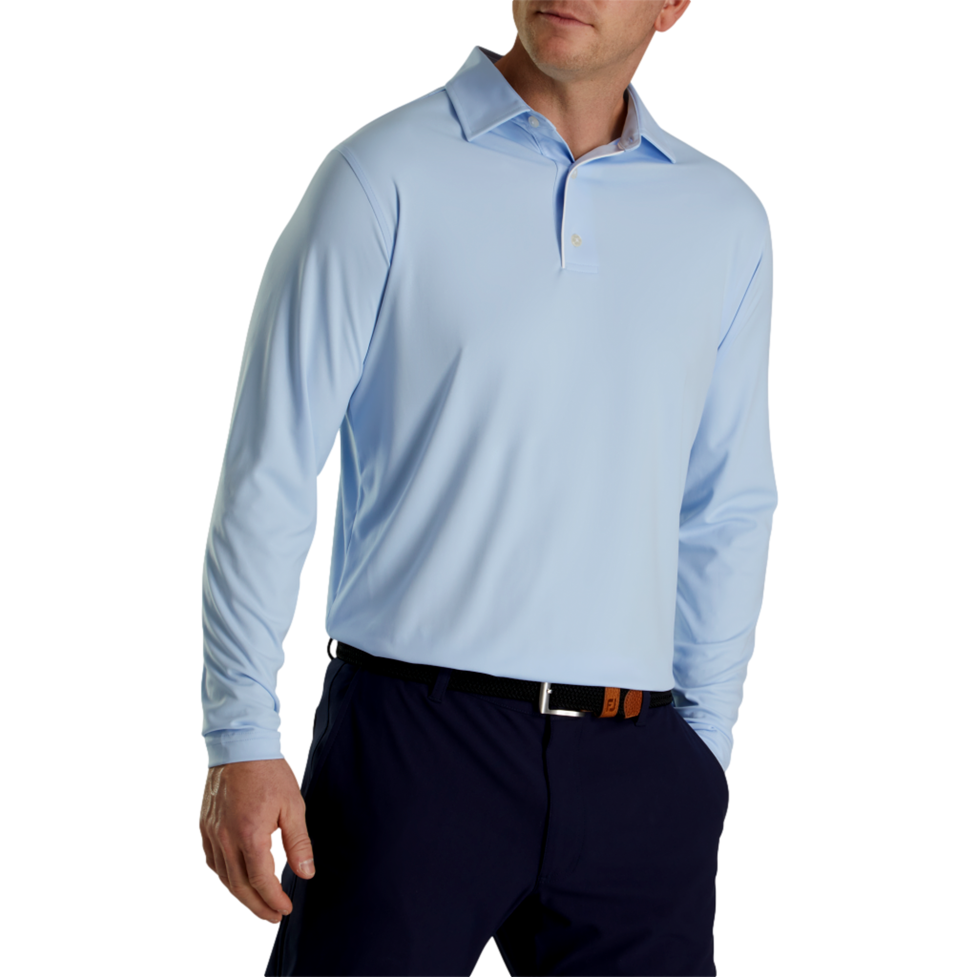 Sun Protection Men's Long Sleeve Golf Shirt