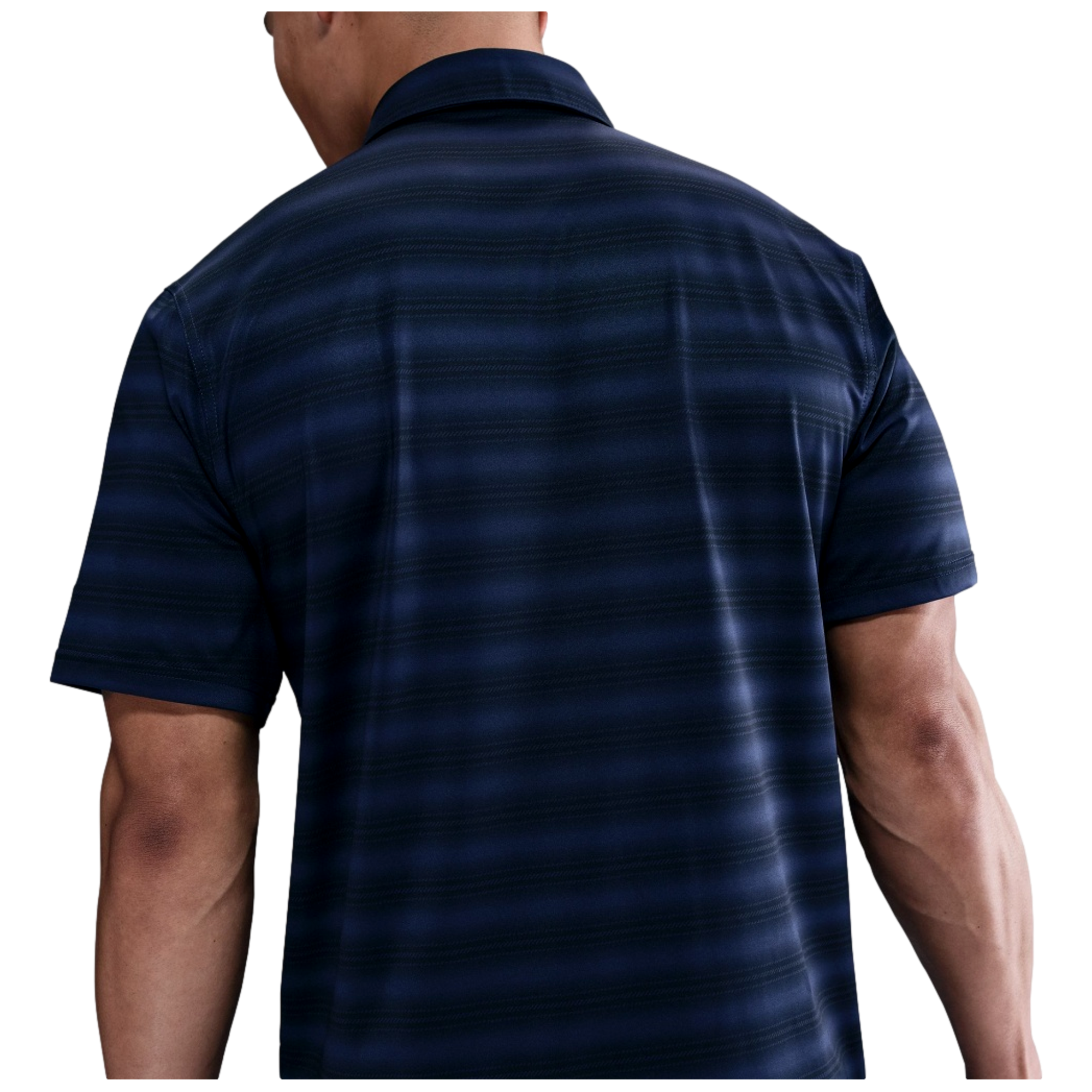Dri-Fit Men's Good Striped Golf Polo Shirt