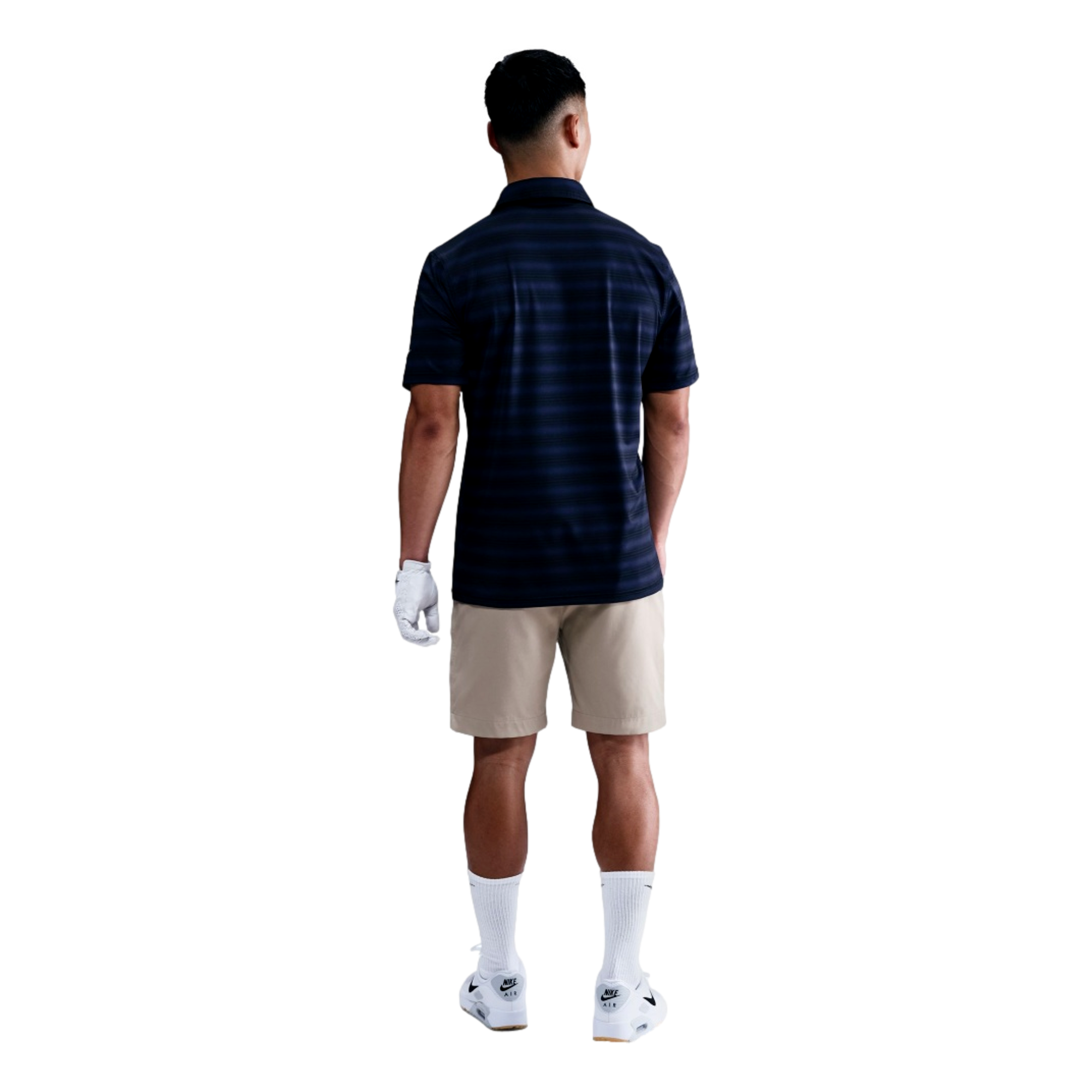Dri-Fit Men's Good Striped Golf Polo Shirt
