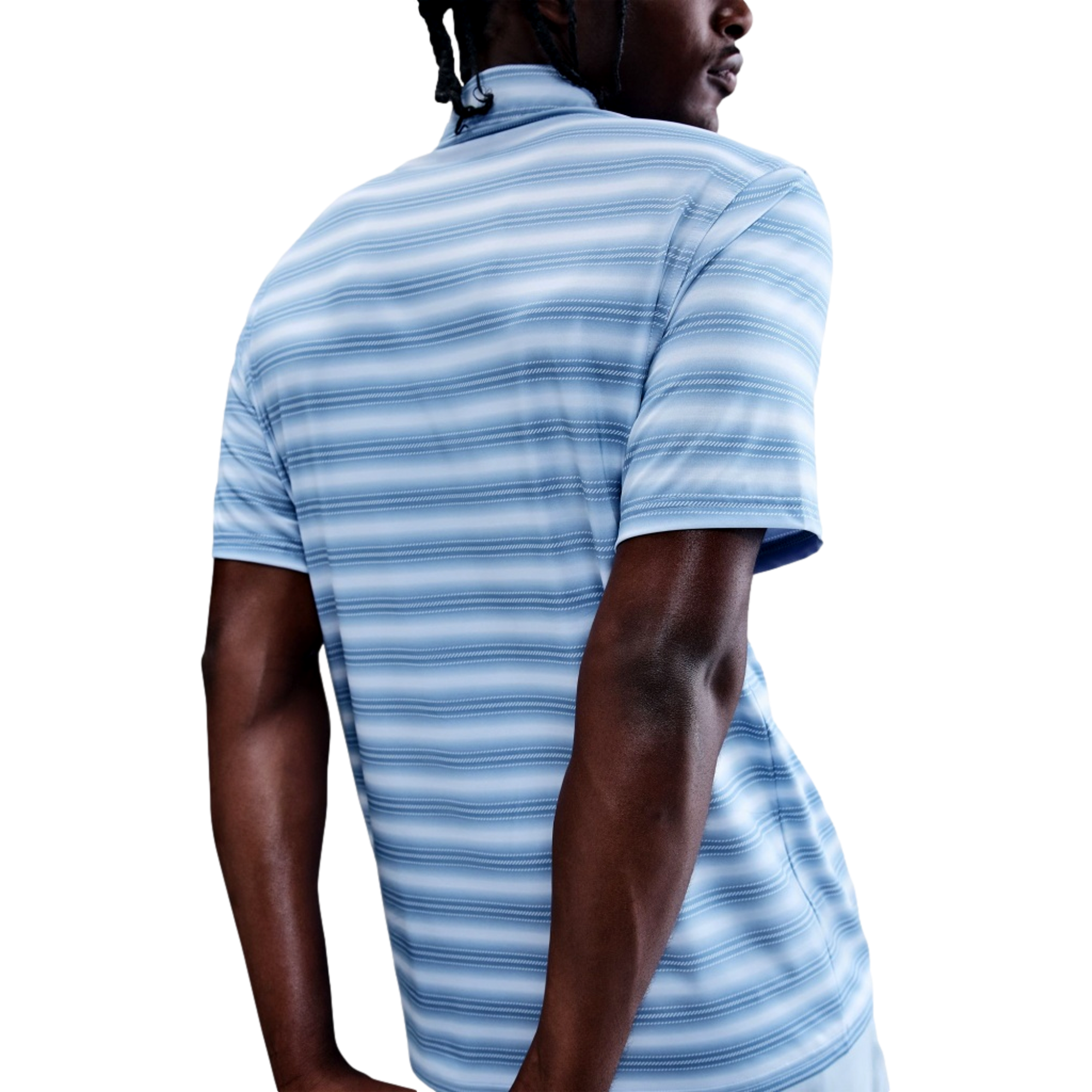 Dri-Fit Men's Good Striped Golf Polo Shirt