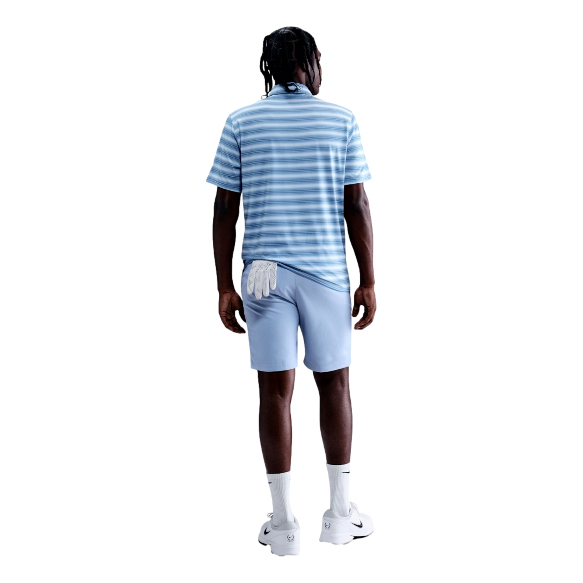 Dri-Fit Men's Good Striped Golf Polo Shirt