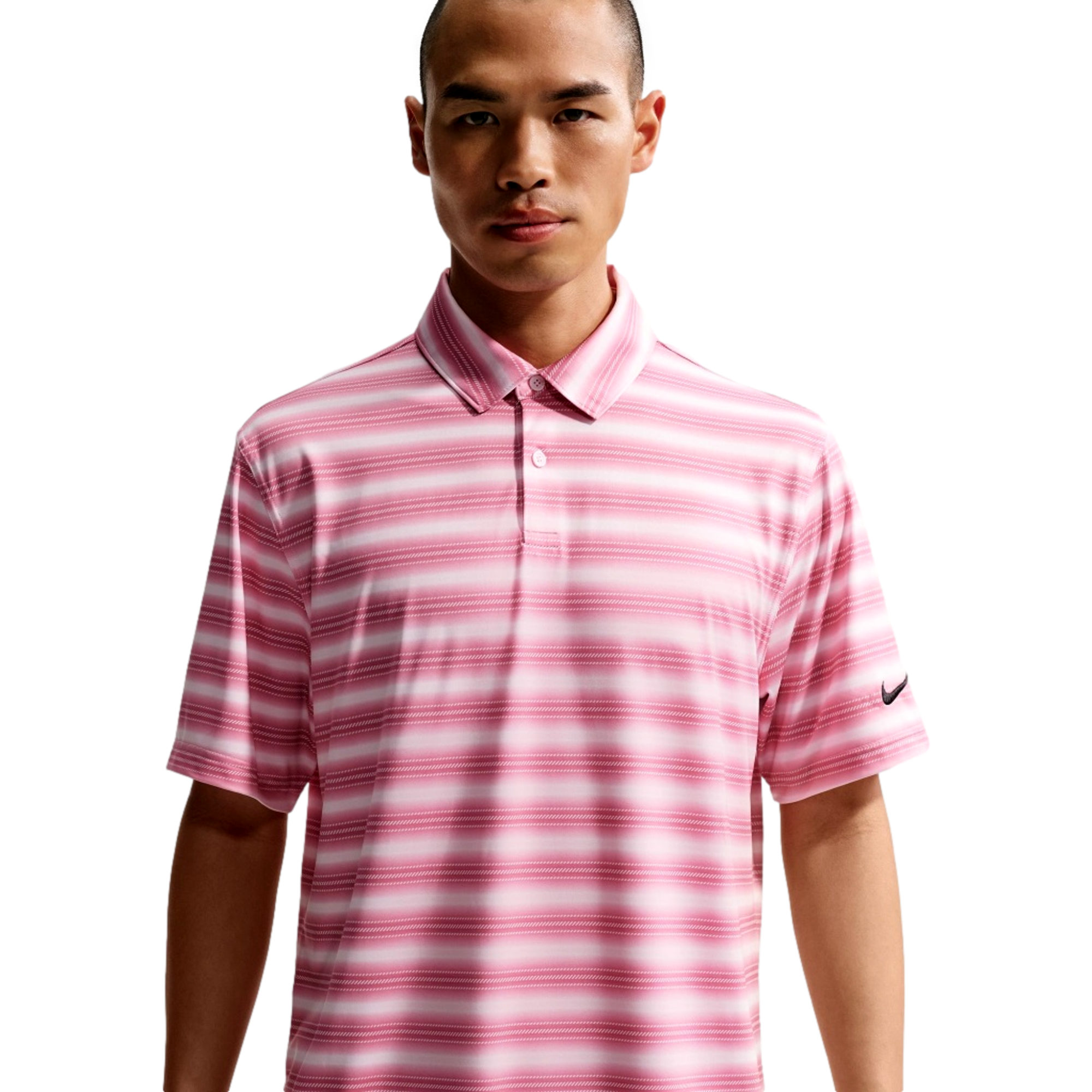 Dri-Fit Men's Good Striped Golf Polo Shirt