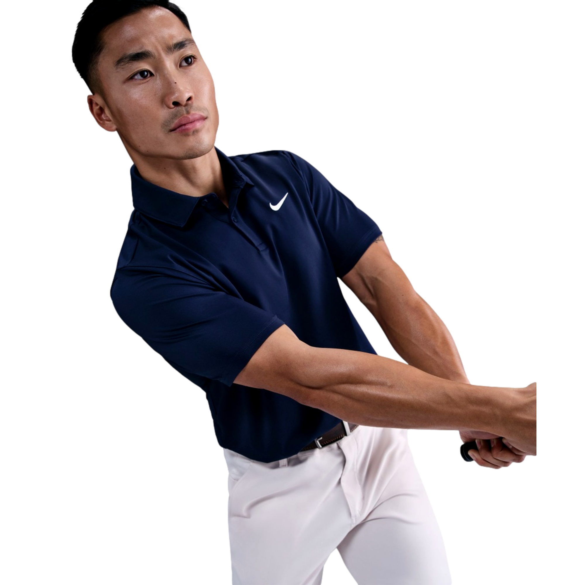 Dri-Fit Men's Good Solid Golf Polo Shirt