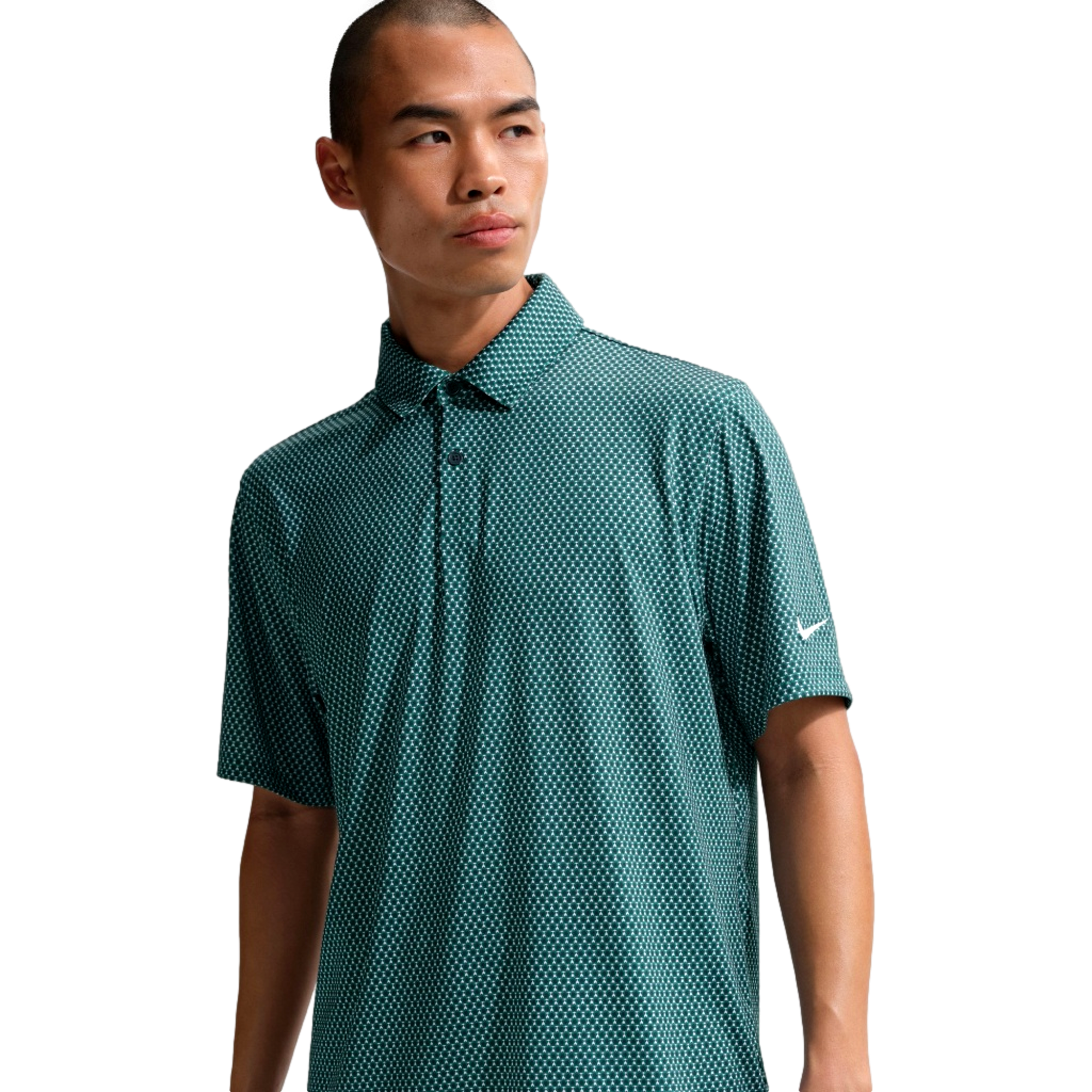 Dri-Fit Men's Good Floral Golf Polo Shirt