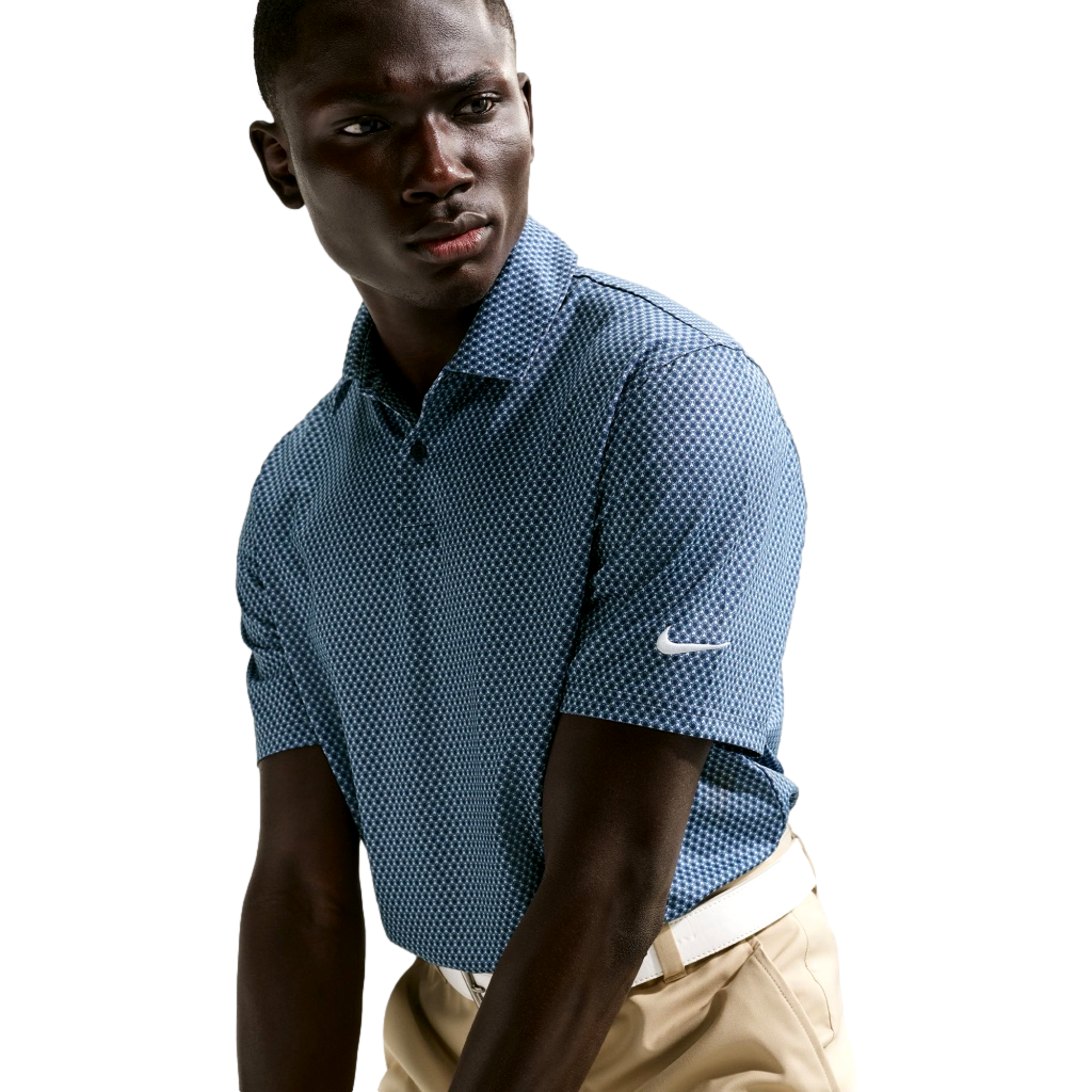 Dri-Fit Men's Good Floral Golf Polo Shirt