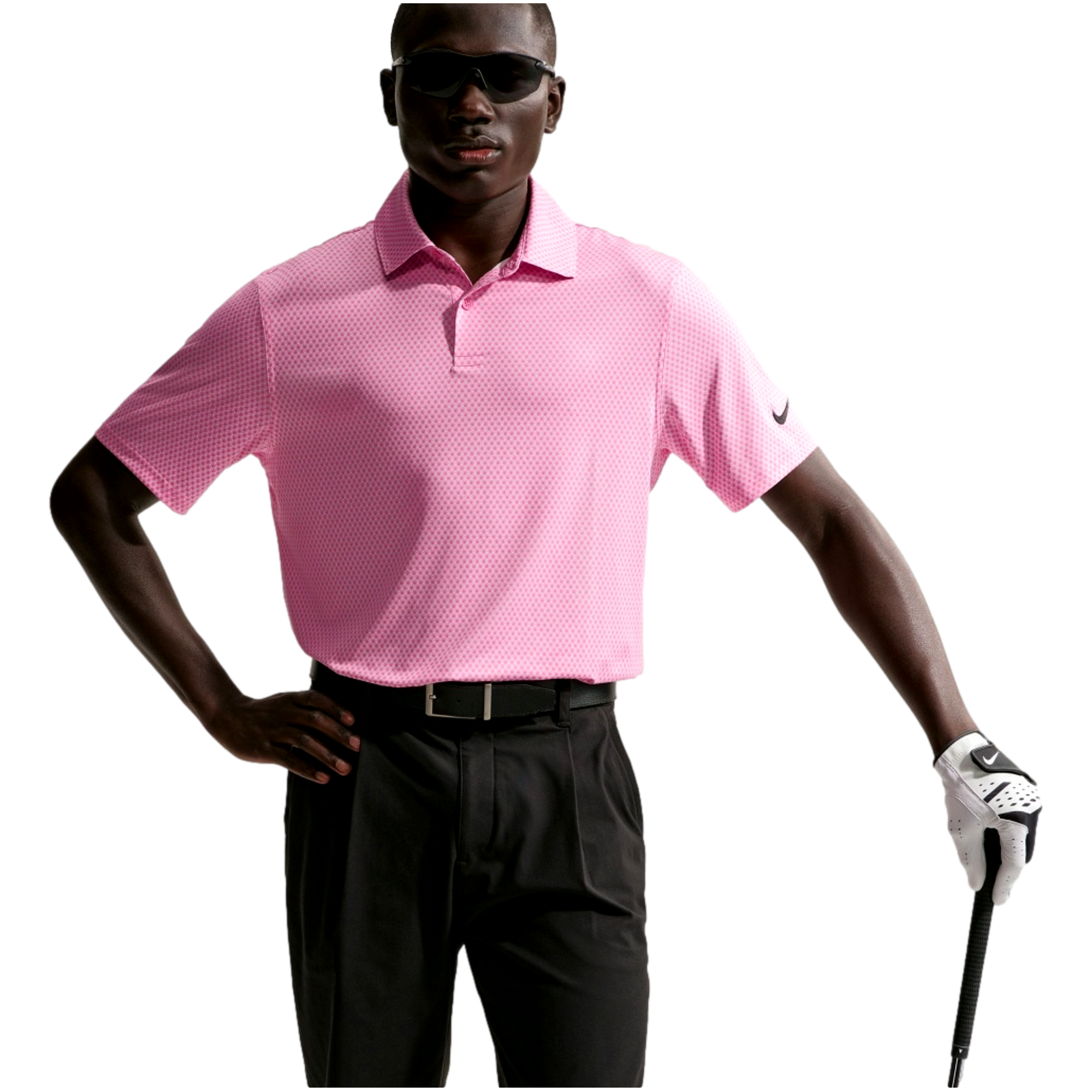 Dri-Fit Men's Good Floral Golf Polo Shirt
