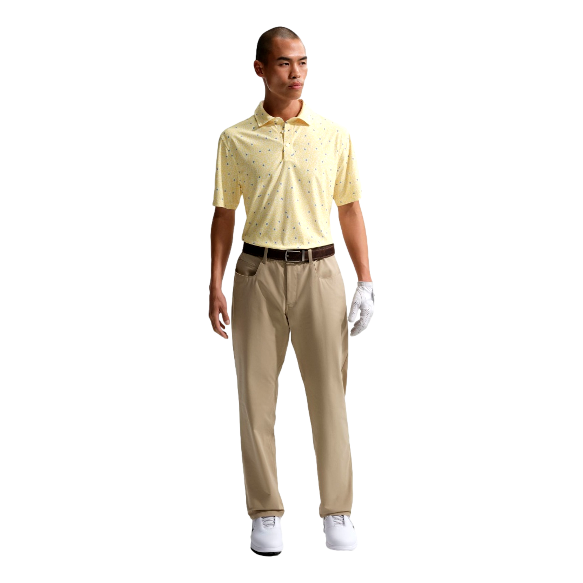 Dri-Fit Men's Floral Golf Polo Shirt