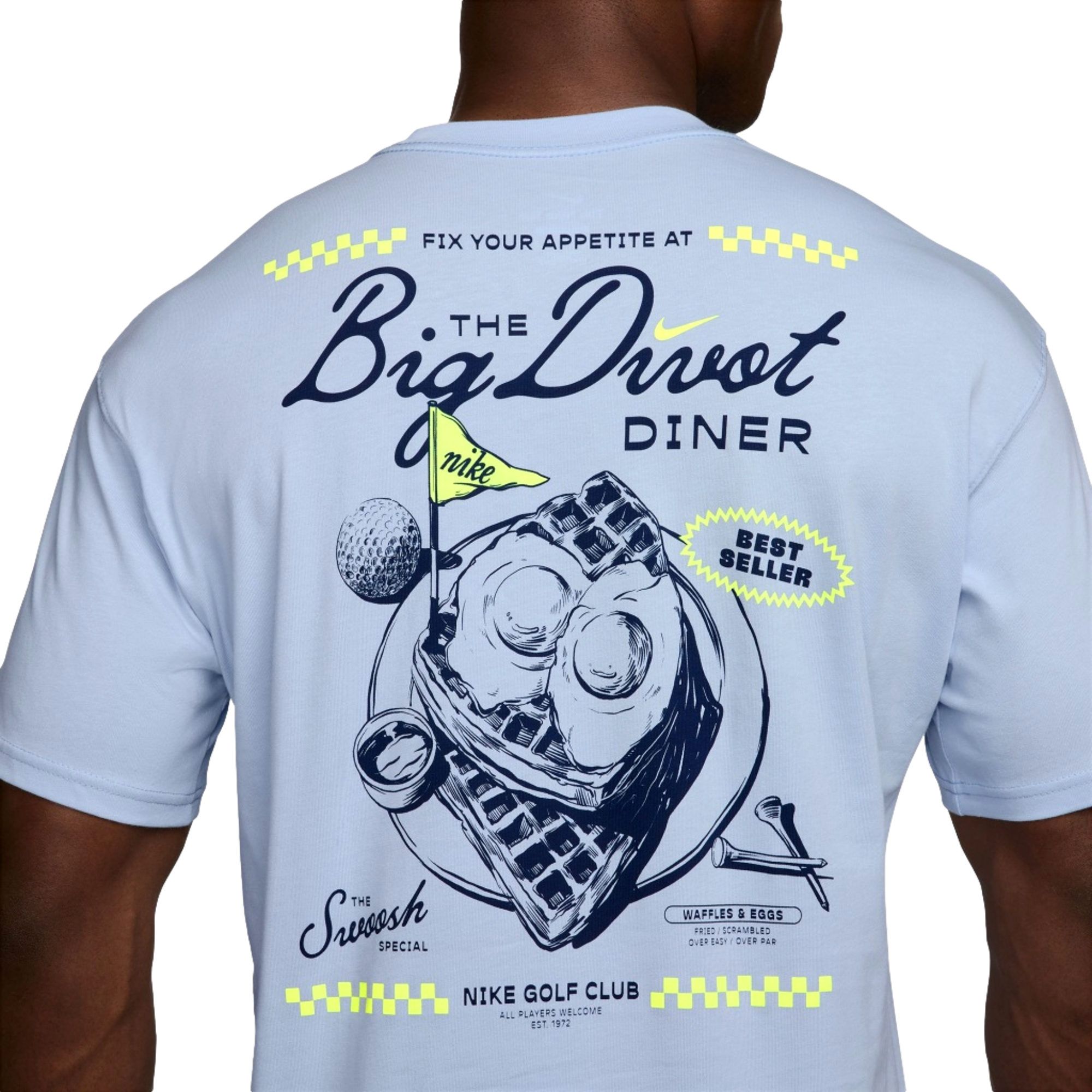 Big Divot Diner Men's Golf T-Shirt