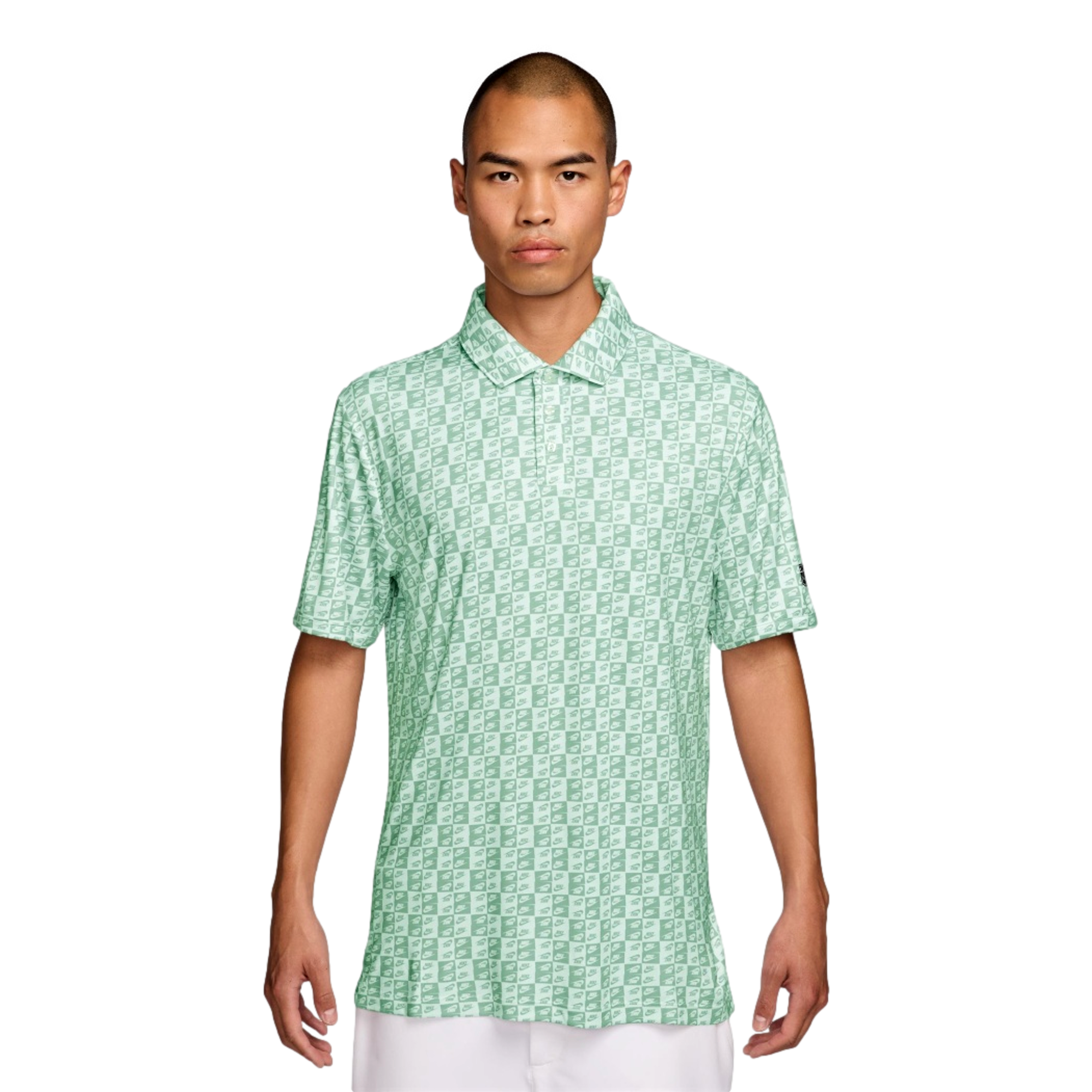 Dri-Fit Seve Icon Stacked Logo Men's Golf Polo Shirt