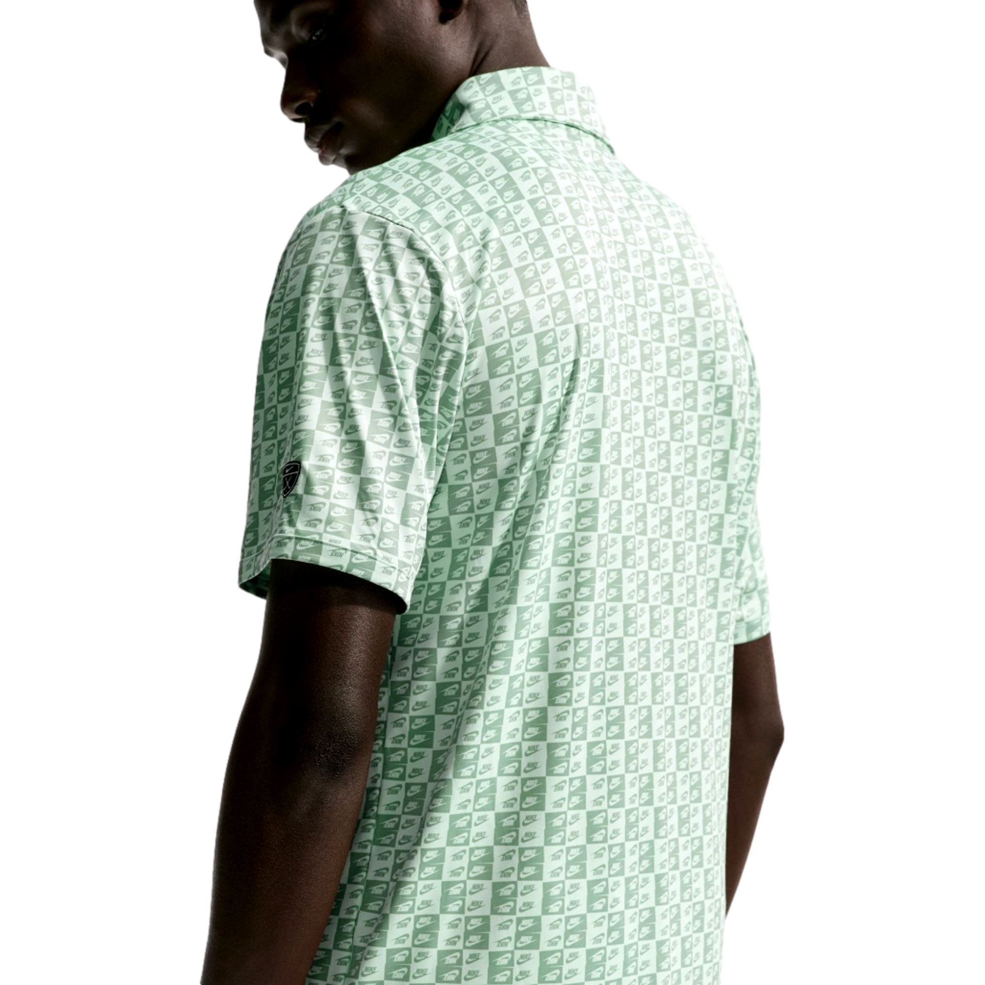 Dri-Fit Seve Icon Stacked Logo Men's Golf Polo Shirt