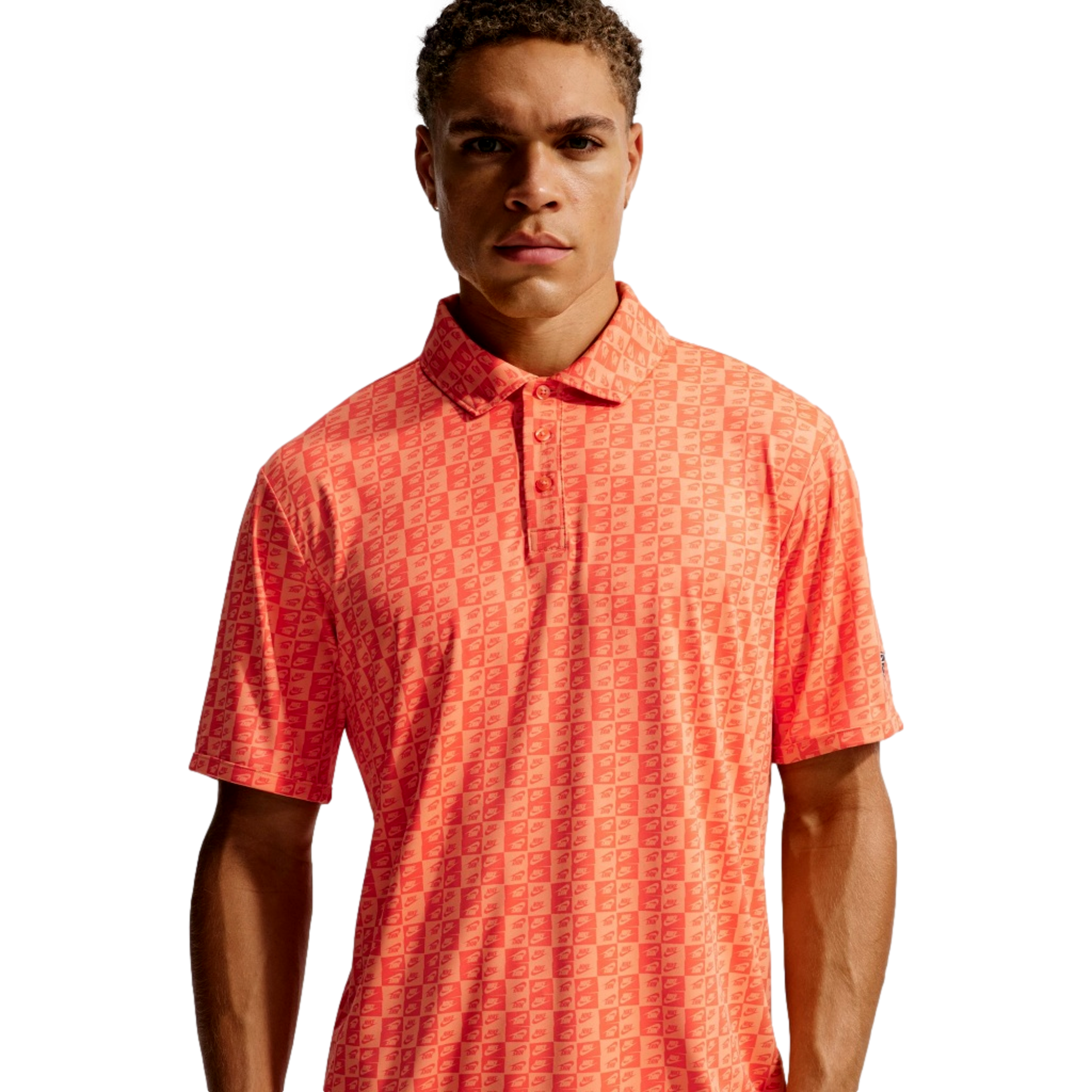 Dri-Fit Seve Icon Stacked Logo Men's Golf Polo Shirt