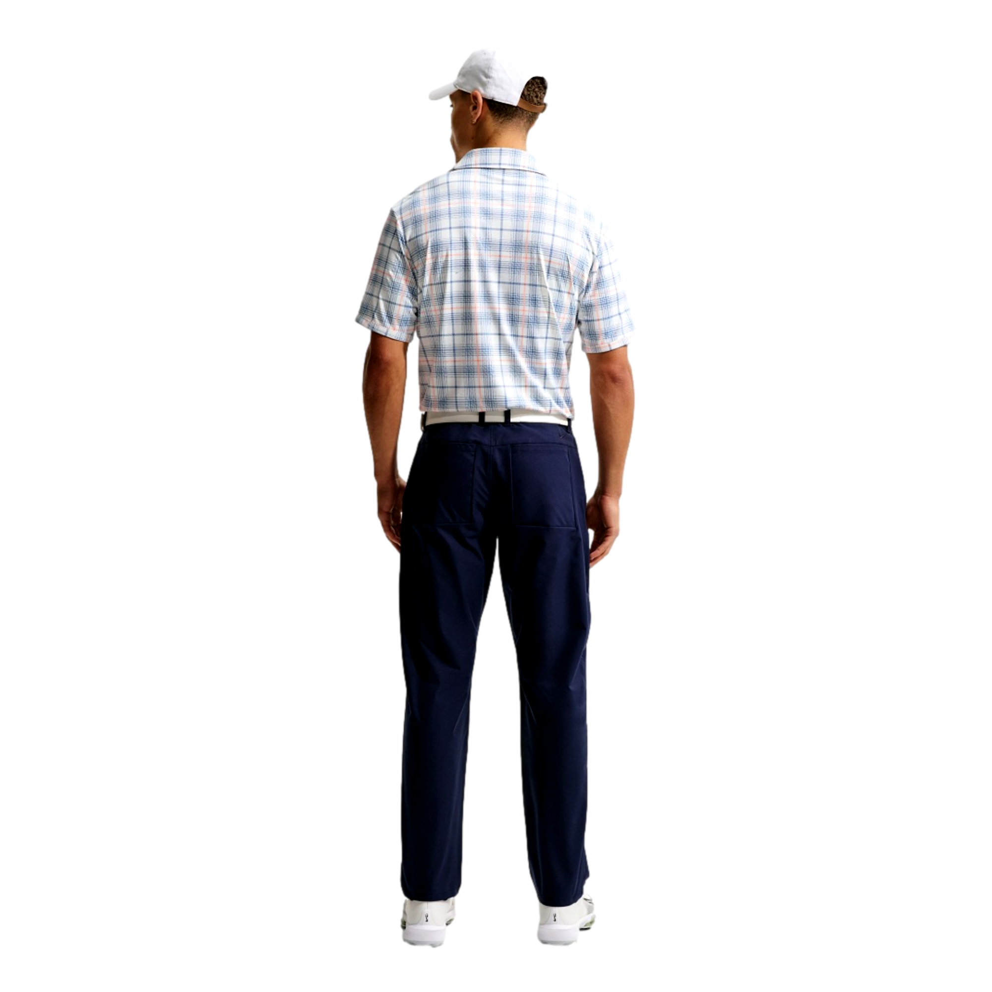 Dri-Fit Iconic Tartan Plaid Men's Golf Polo Shirt