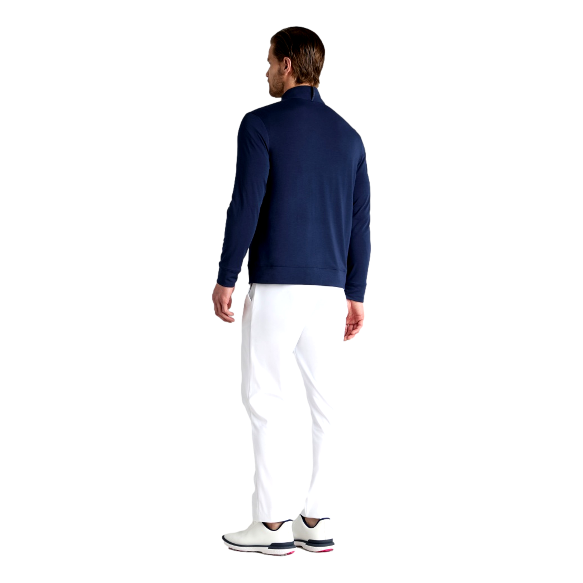 Luxe Mid Jersey Men's Golf Quarter Zip
