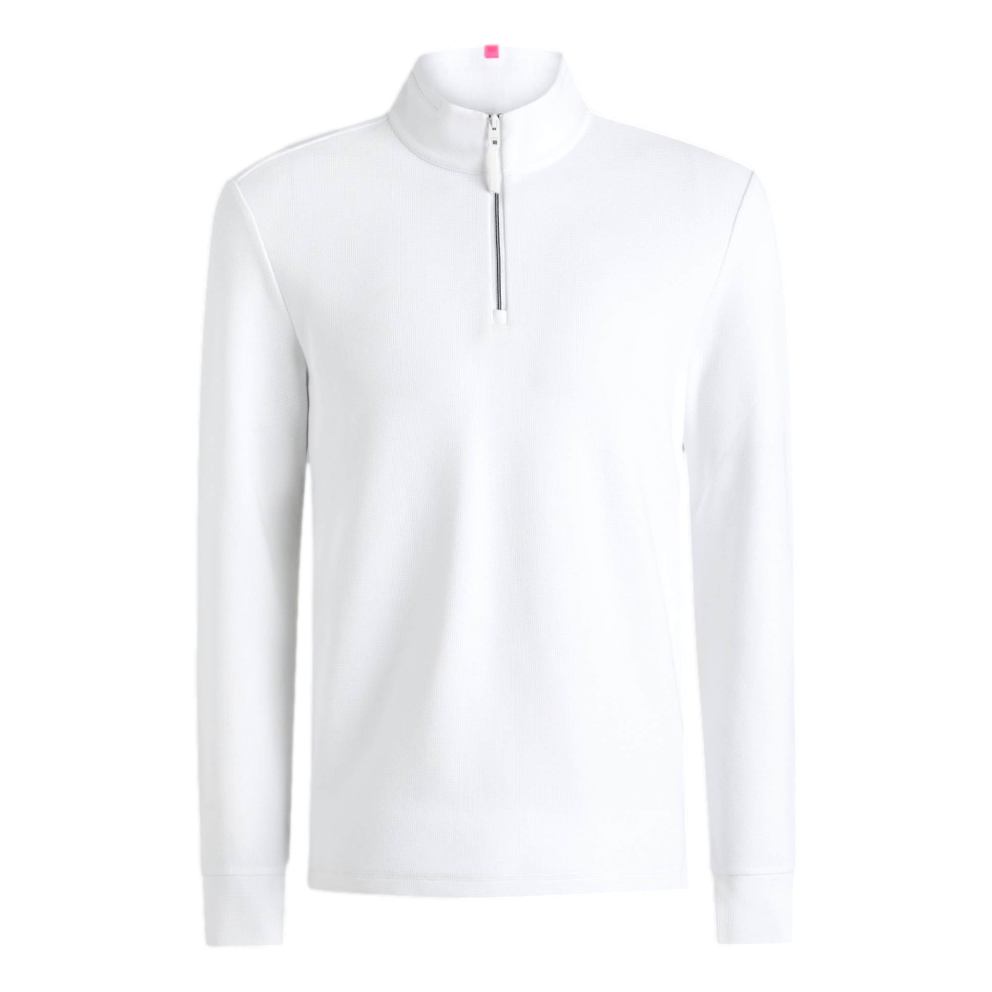 Waffle Knit Men's Golf Quarter Zip