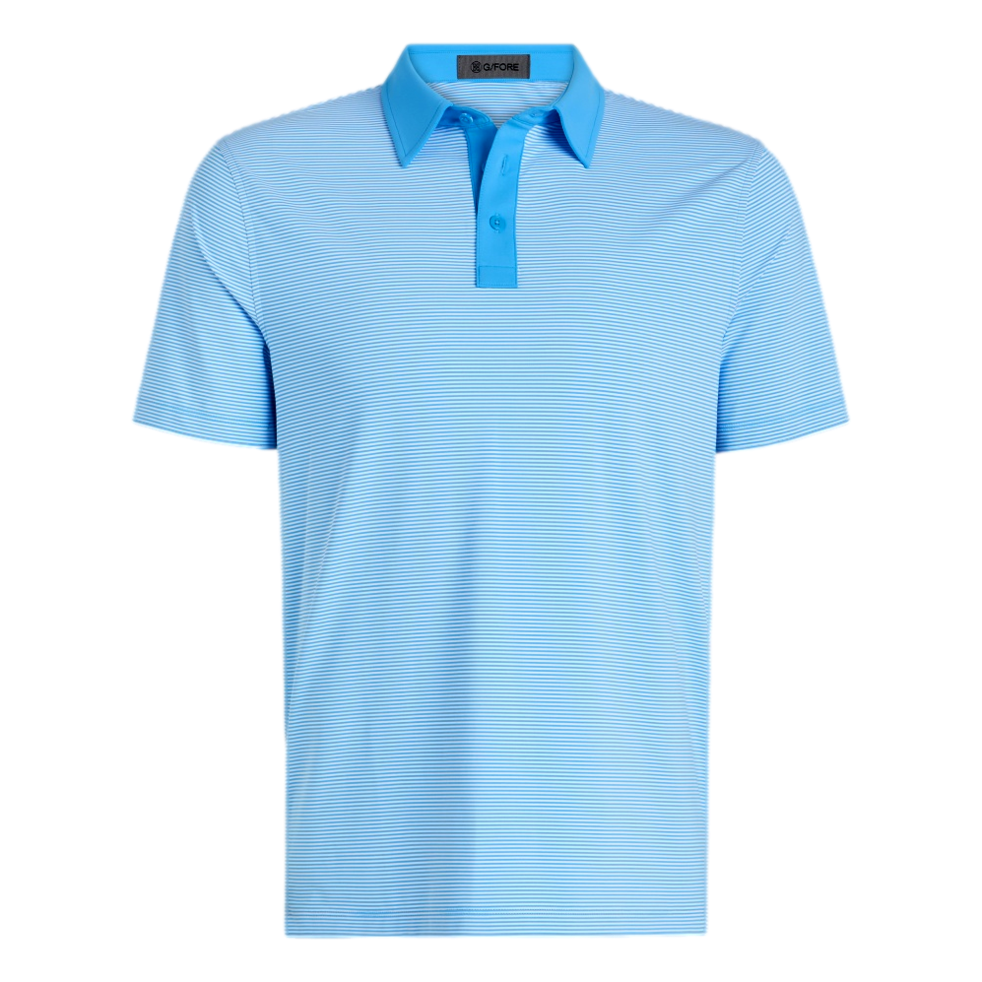 Feeder Stripe Men's Jersey Golf Polo Shirt