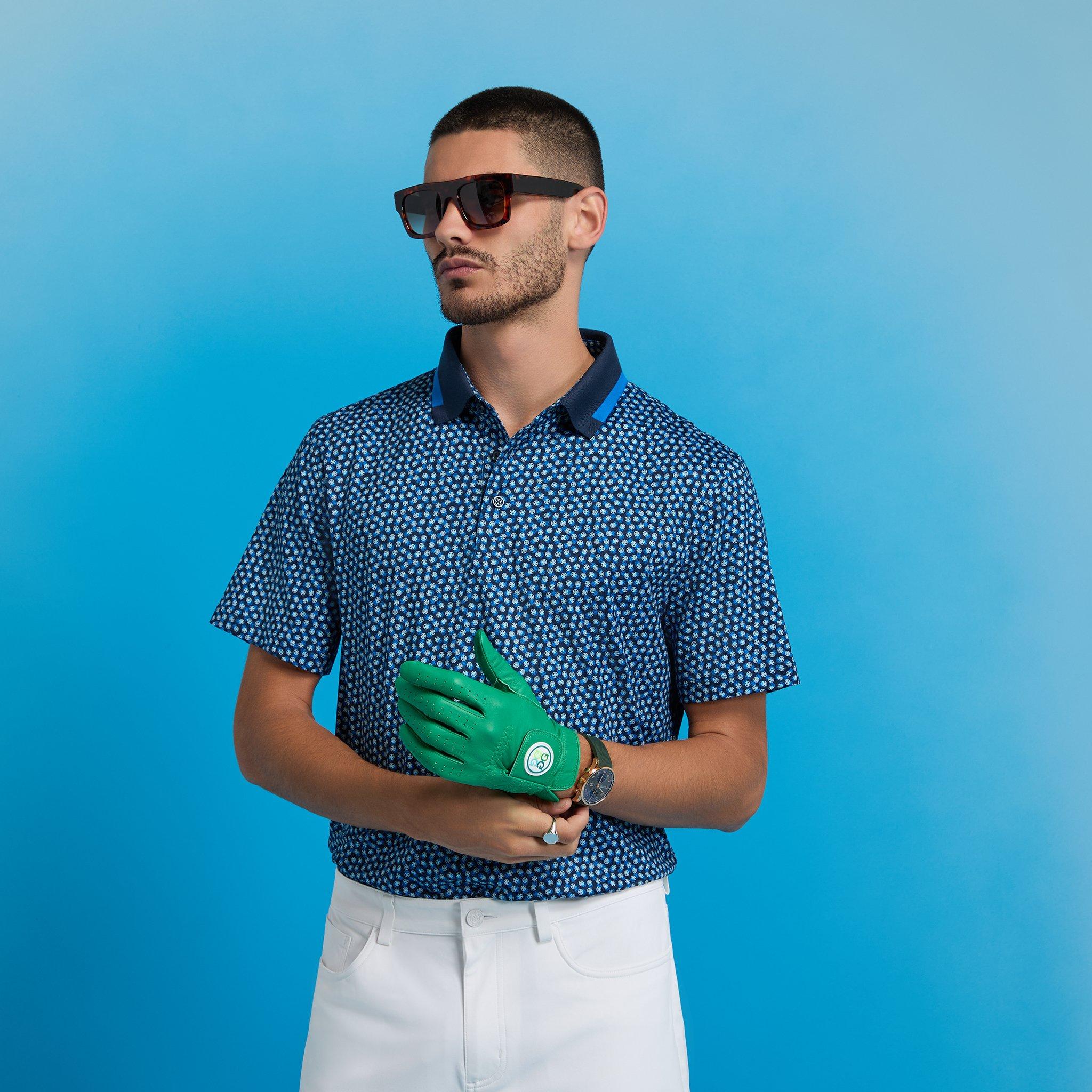 Triple/G Tech Jersey Men's Golf Polo Shirt