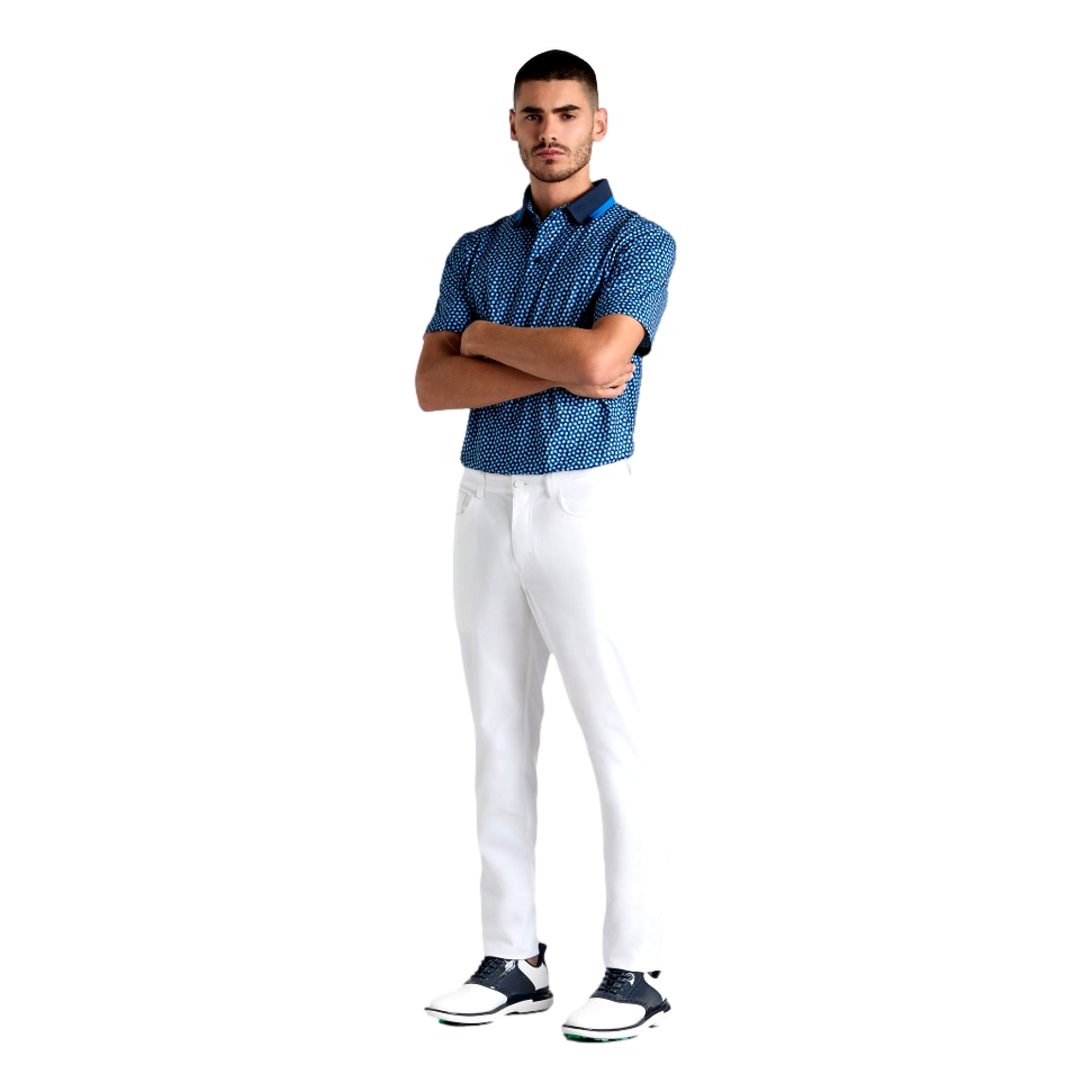 Triple/G Tech Jersey Men's Golf Polo Shirt