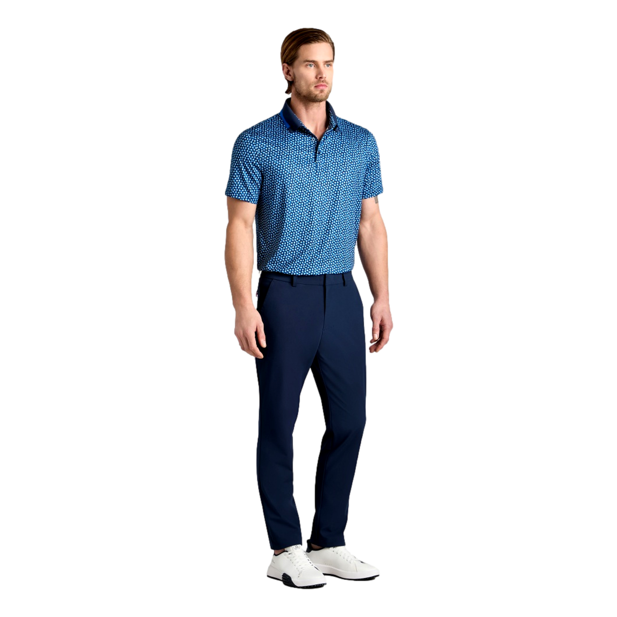 Triple/G Tech Jersey Men's Golf Polo Shirt