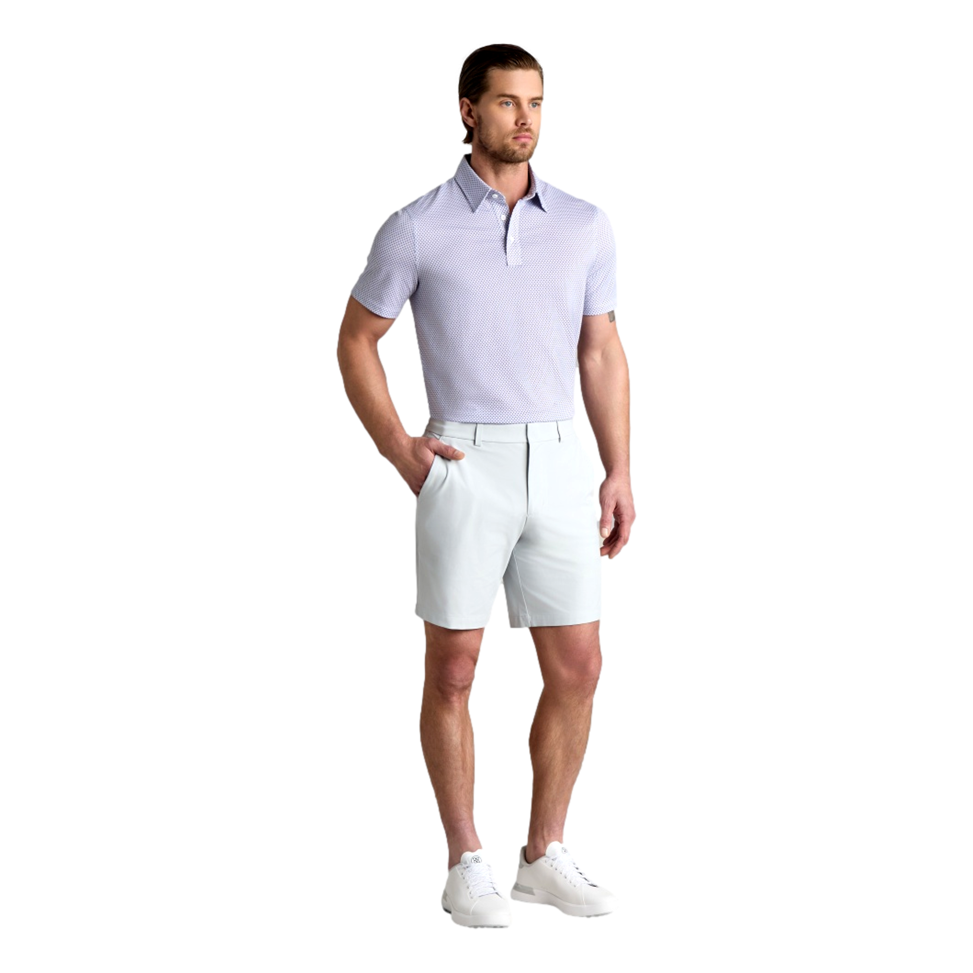 Tech Tour 4-Way Stretch Men's 8" Golf Shorts