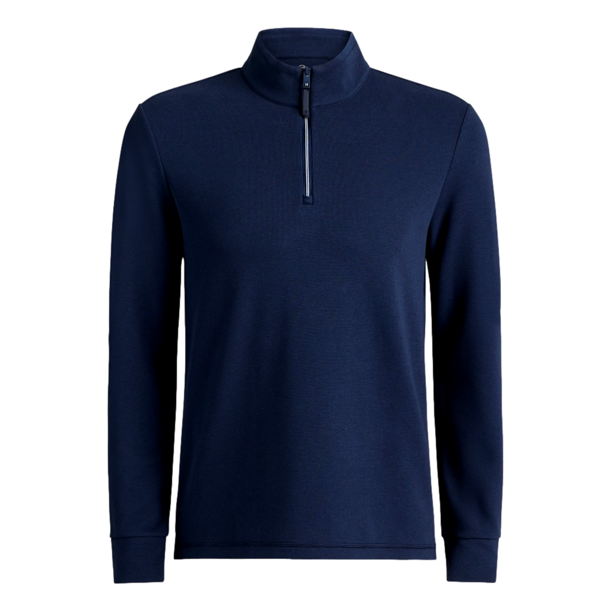 Waffle Knit Men's Golf Quarter Zip