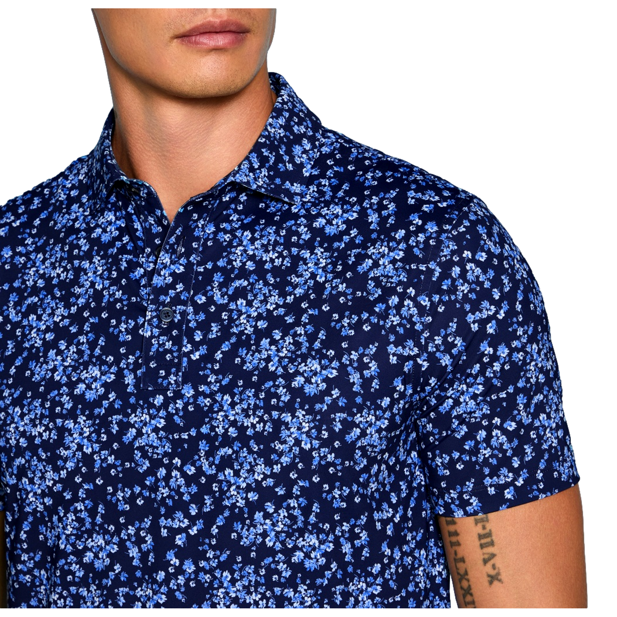 Aye Poppy Tech Jersey Men's Golf Polo Shirt