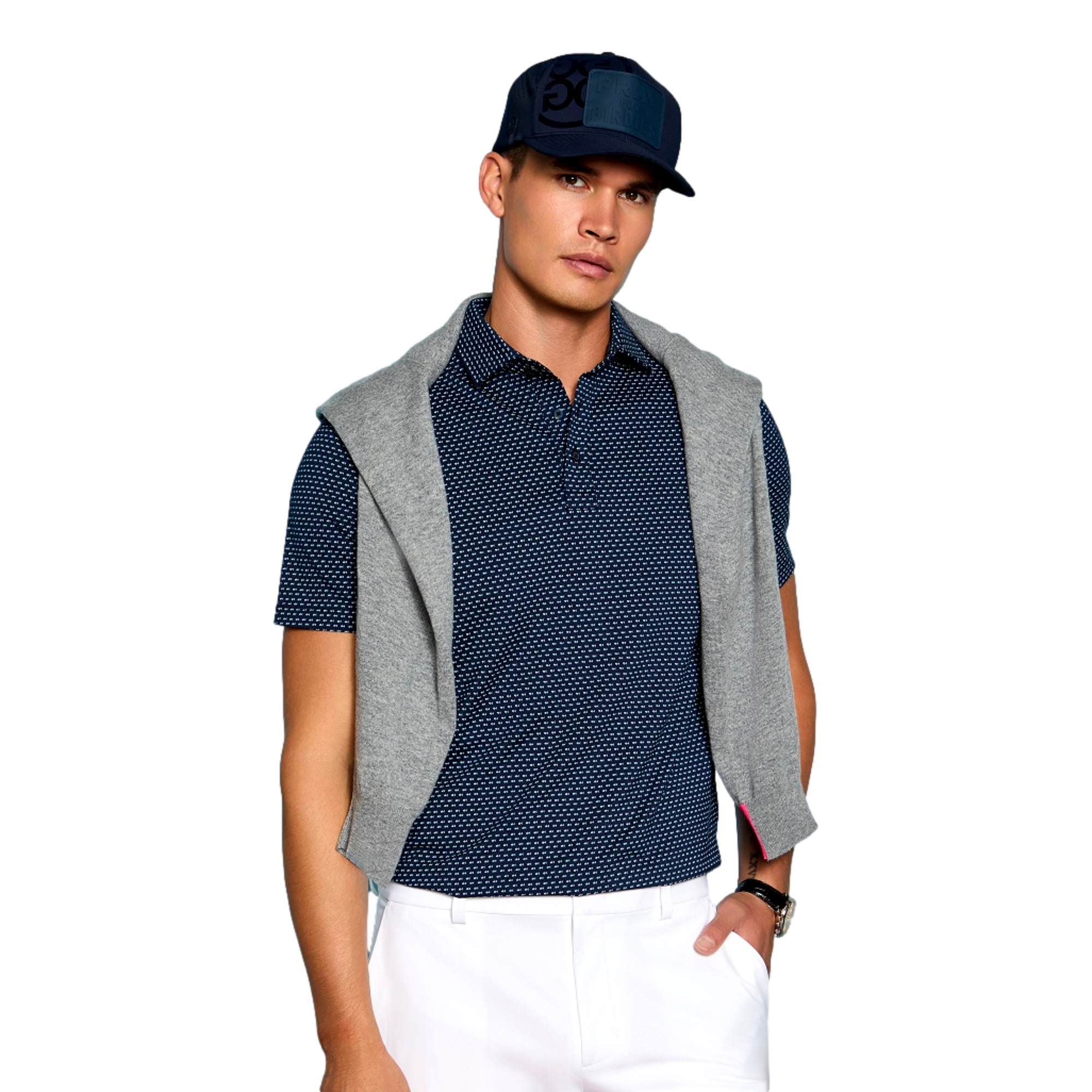 All Play Geo Men's Golf Polo Shirt