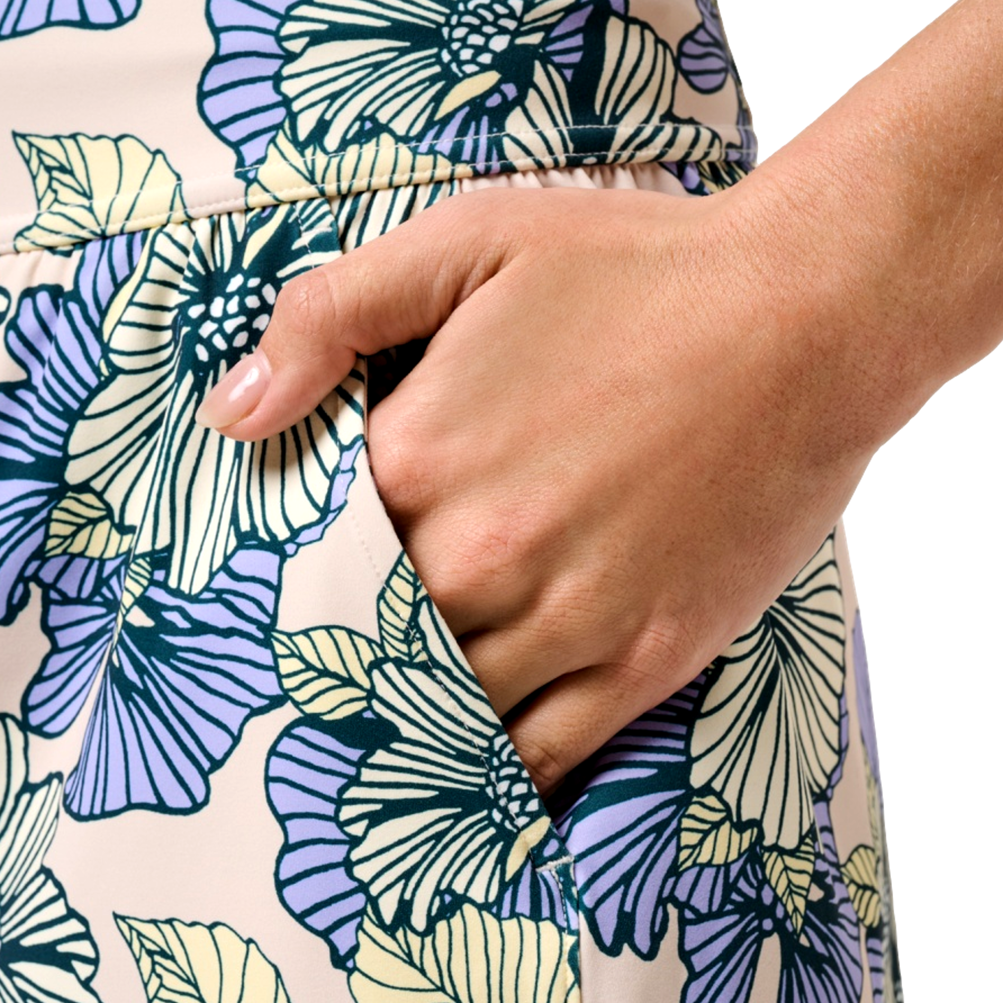 Game Set Match Moveknit Print Women's 15" Golf Skort